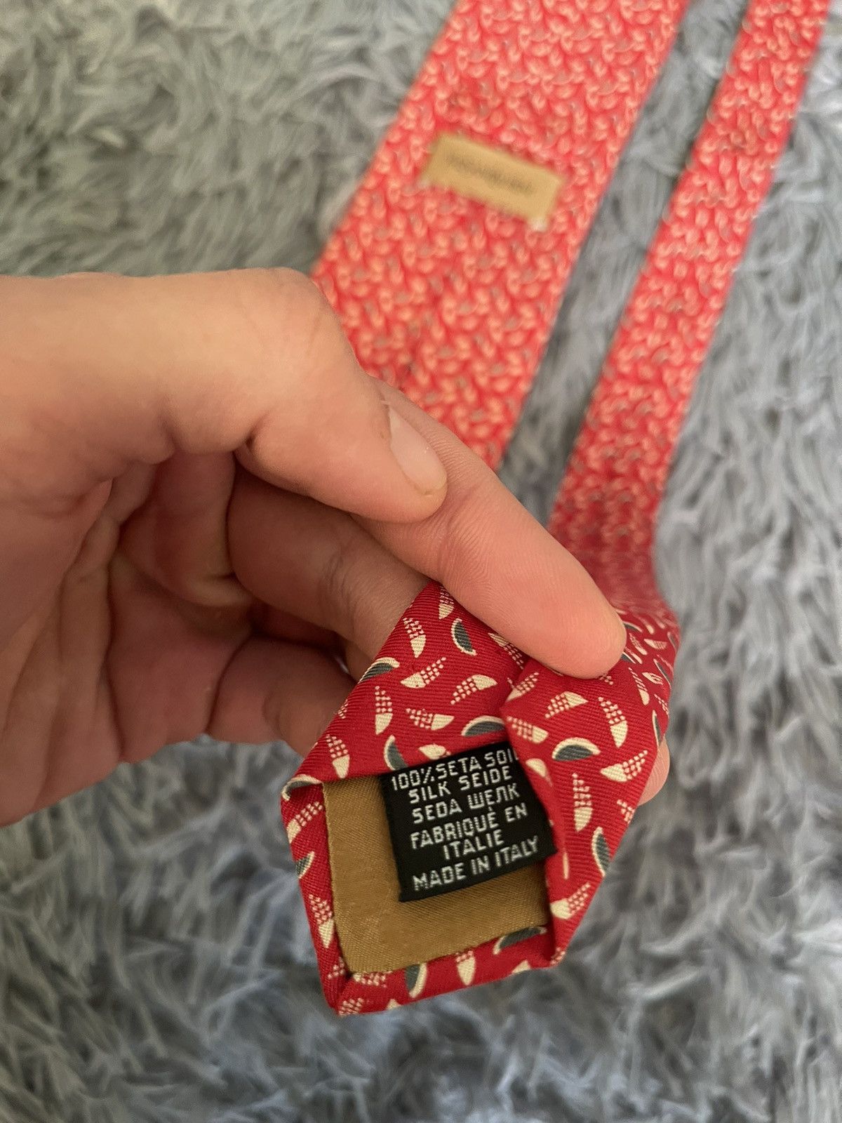 Vintage × Yves Saint Laurent Yves Saint Laurent 90s vintage silk tie Size ONE SIZE - 3 Thumbnail