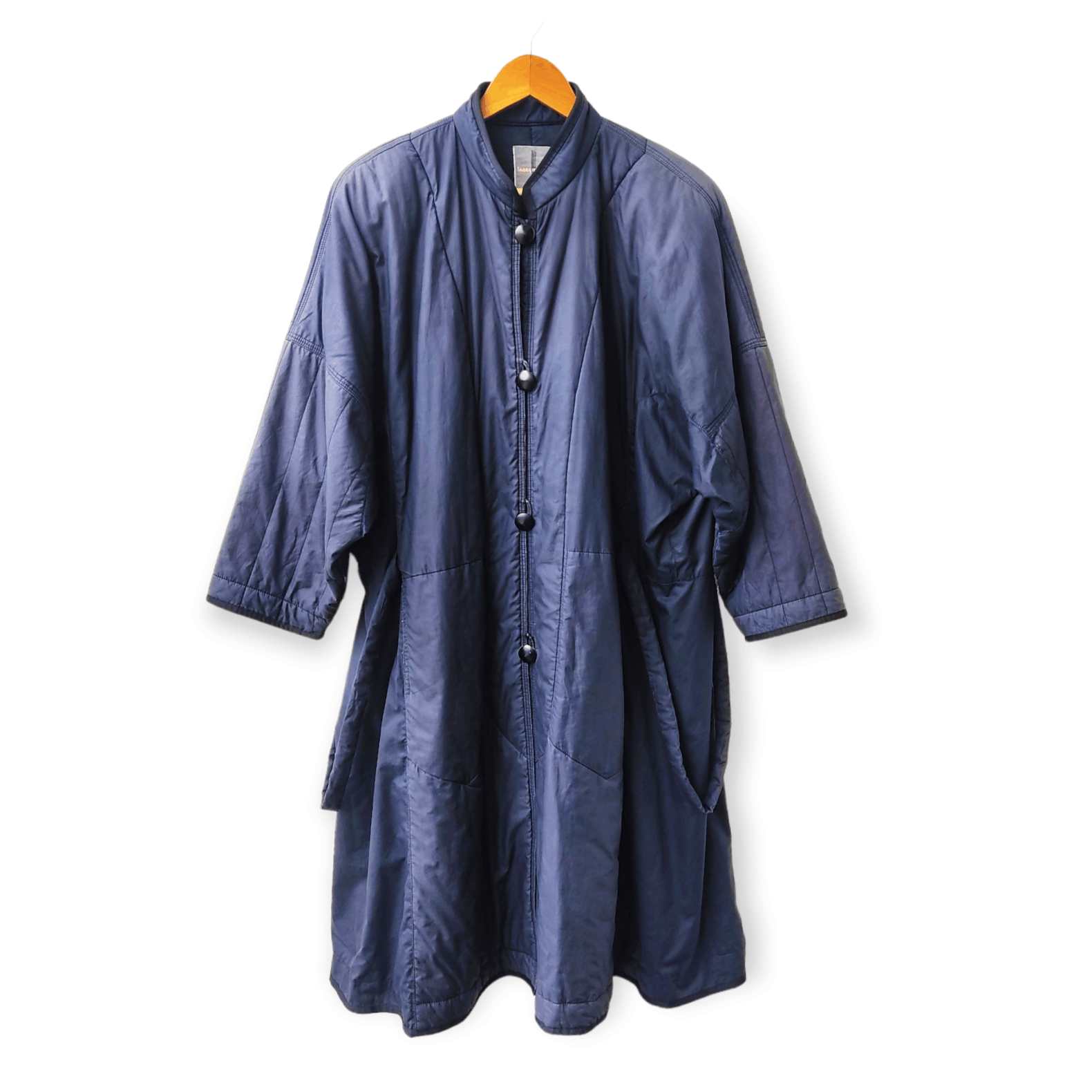 Issey Miyake VINTAGE 80s ISSEY MIYAKE Padded Overcoat Jacket Size US M / EU 48-50 / 2 - 5 Thumbnail