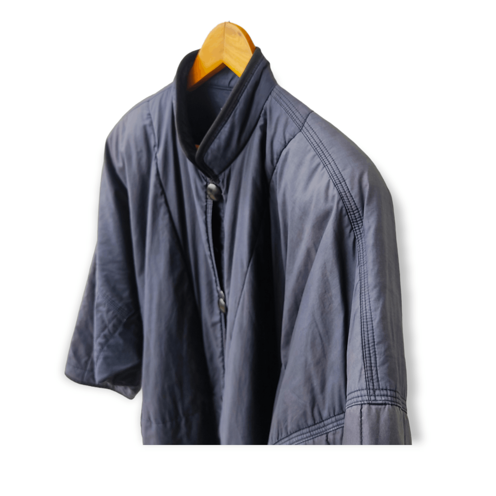 Issey Miyake VINTAGE 80s ISSEY MIYAKE Padded Overcoat Jacket Size US M / EU 48-50 / 2 - 16 Thumbnail