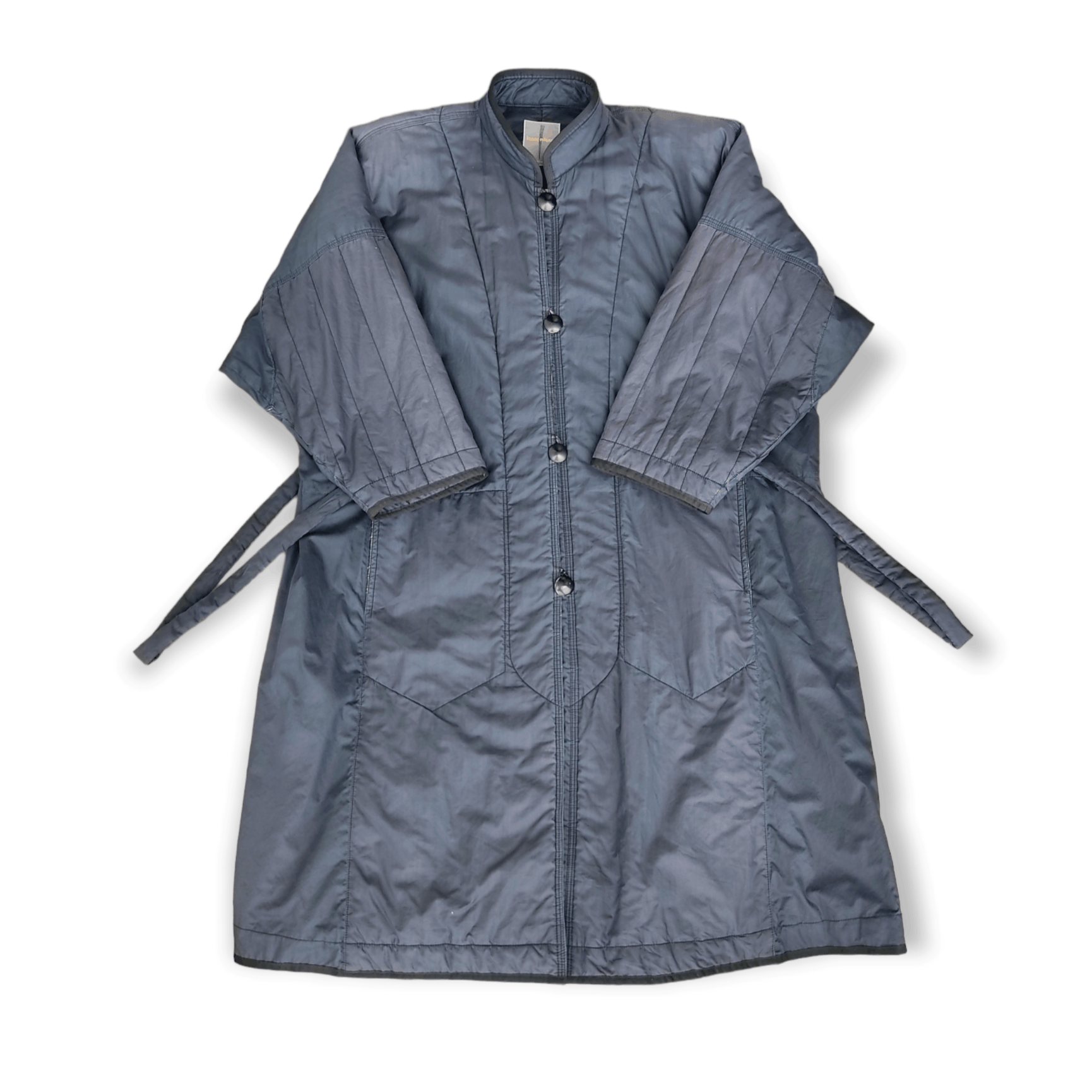Issey Miyake VINTAGE 80s ISSEY MIYAKE Padded Overcoat Jacket Size US M / EU 48-50 / 2 - 7 Thumbnail