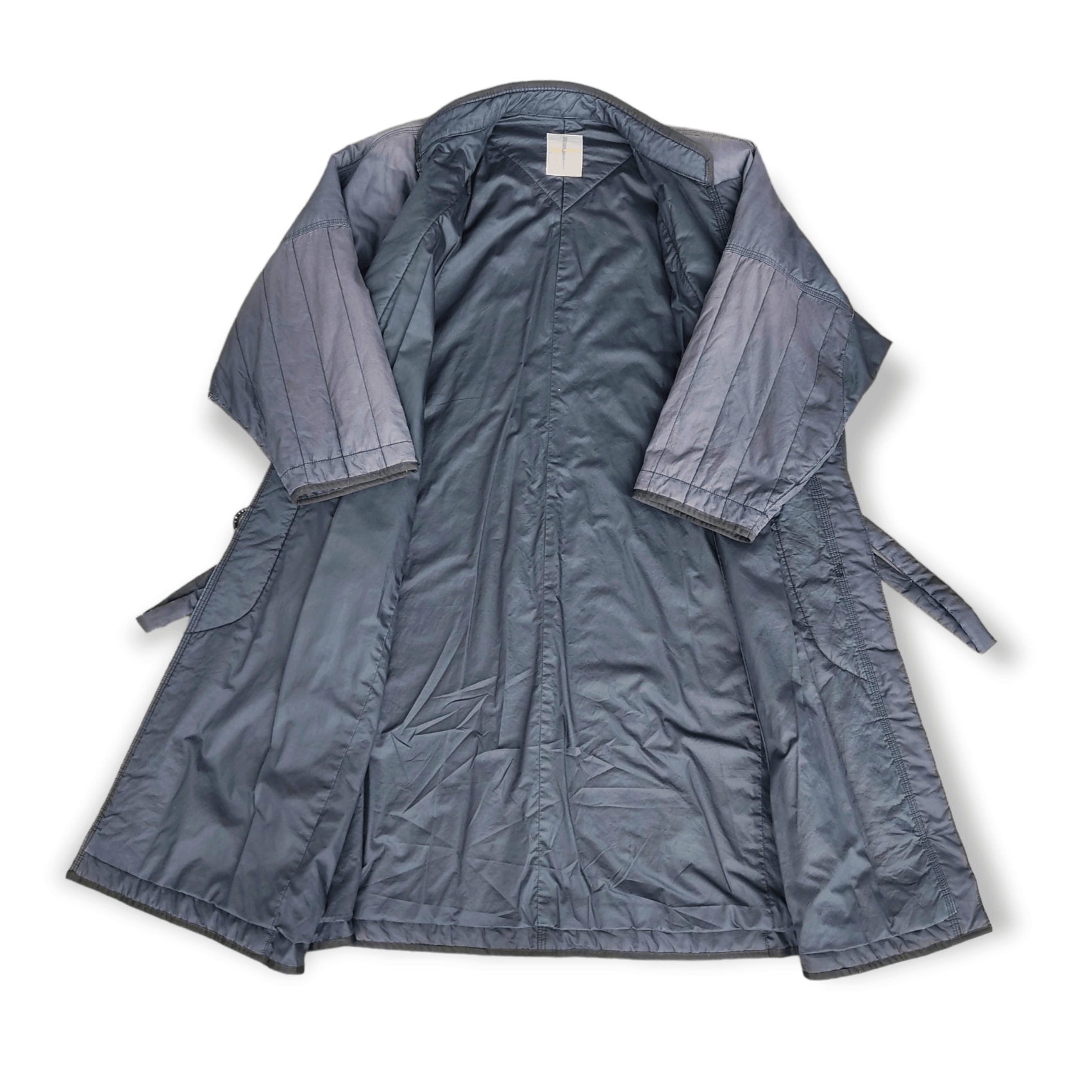 Issey Miyake VINTAGE 80s ISSEY MIYAKE Padded Overcoat Jacket Size US M / EU 48-50 / 2 - 10 Thumbnail