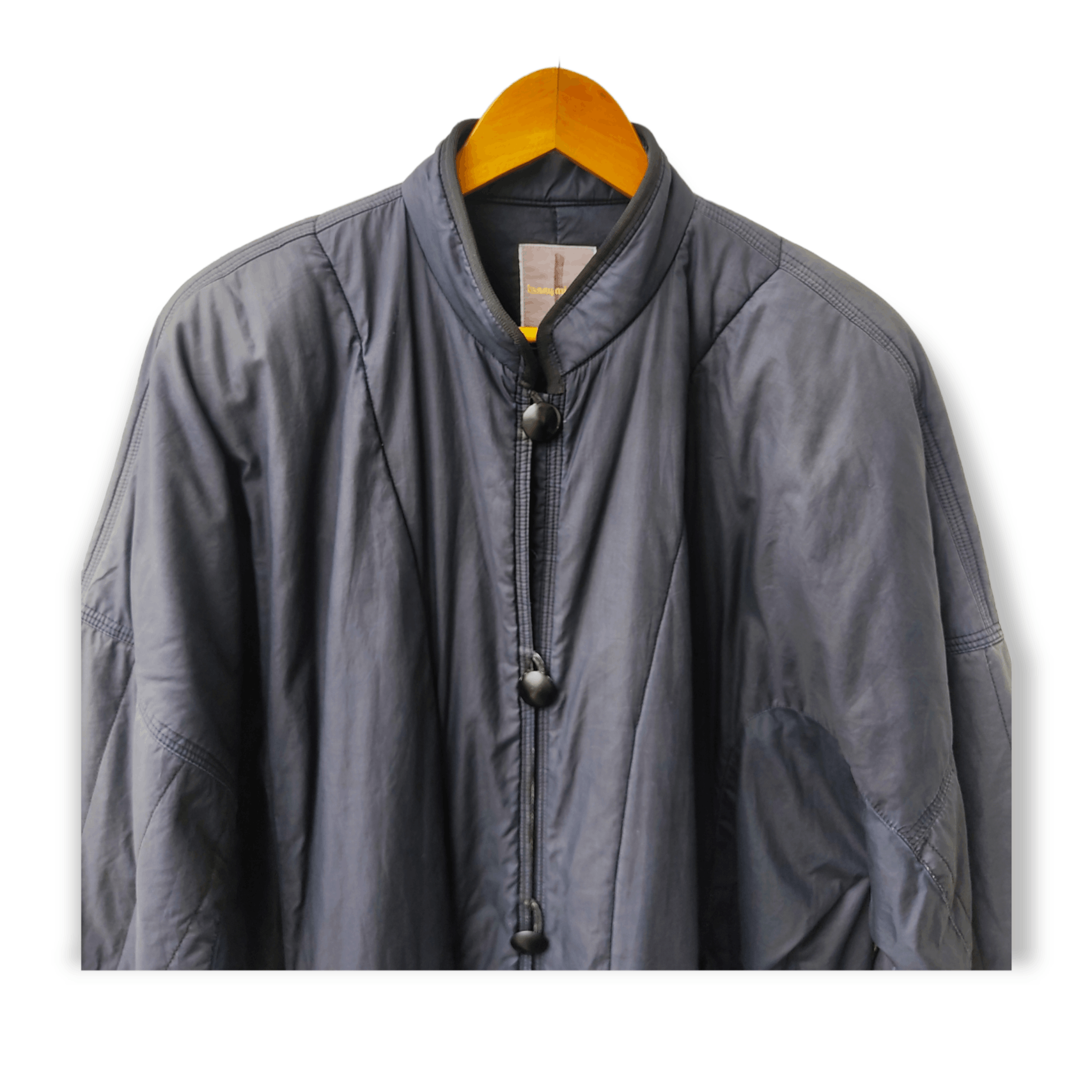 Issey Miyake VINTAGE 80s ISSEY MIYAKE Padded Overcoat Jacket Size US M / EU 48-50 / 2 - 15 Thumbnail