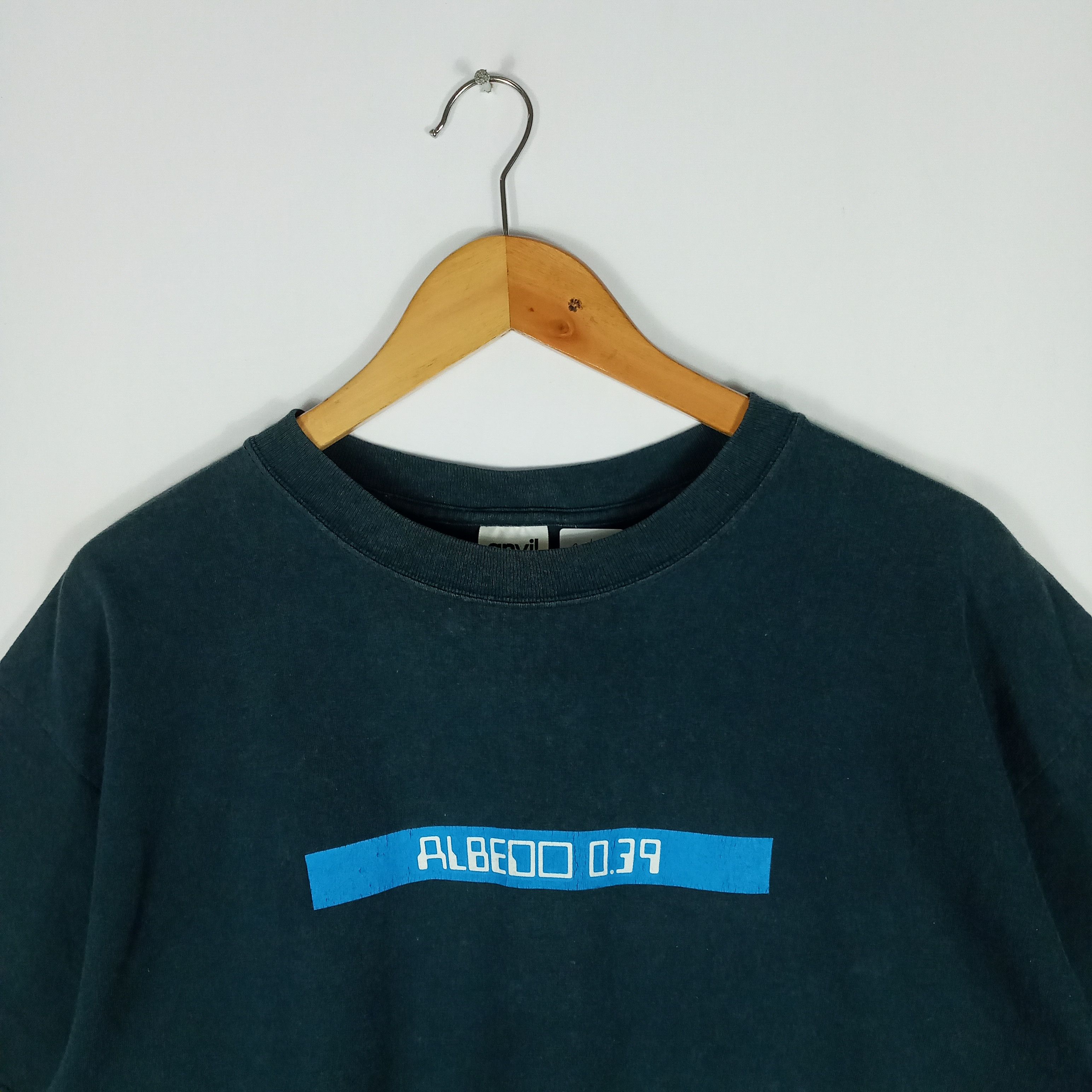 Band Tees Vintage 90s Greek Vangelis Studio Album Albedo 0.39 Size US L / EU 52-54 / 3 - 2 Thumbnail