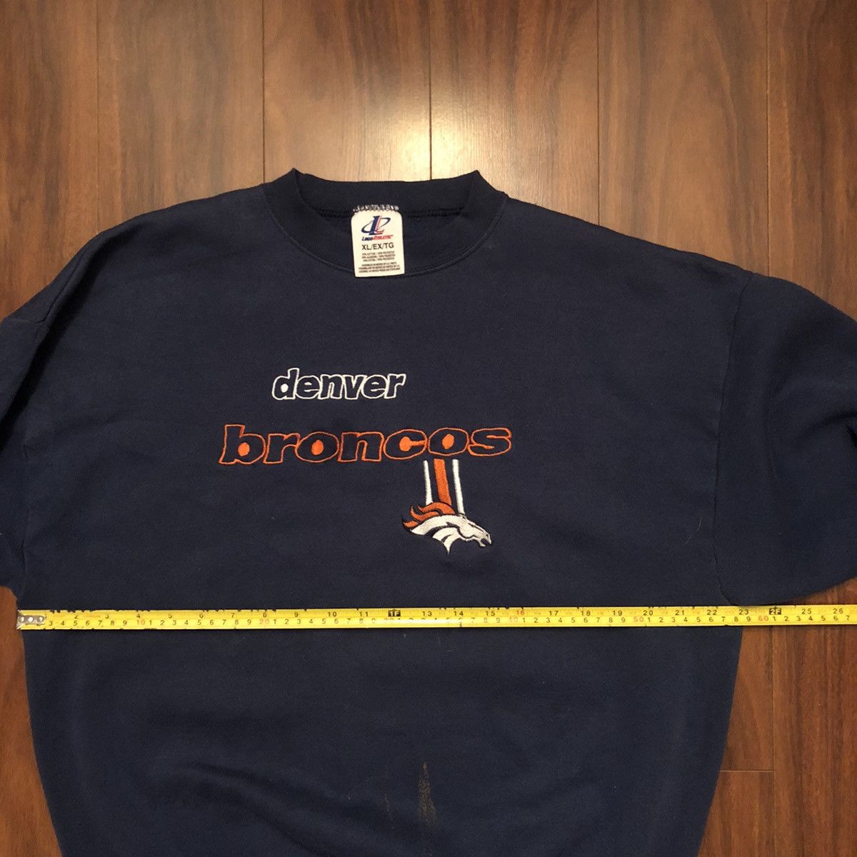 Logo Athletic × Vintage vintage 90s Denver Broncos crewneck sweatshirt Logo Athletic Size US XL / EU 56 / 4 - 3 Thumbnail