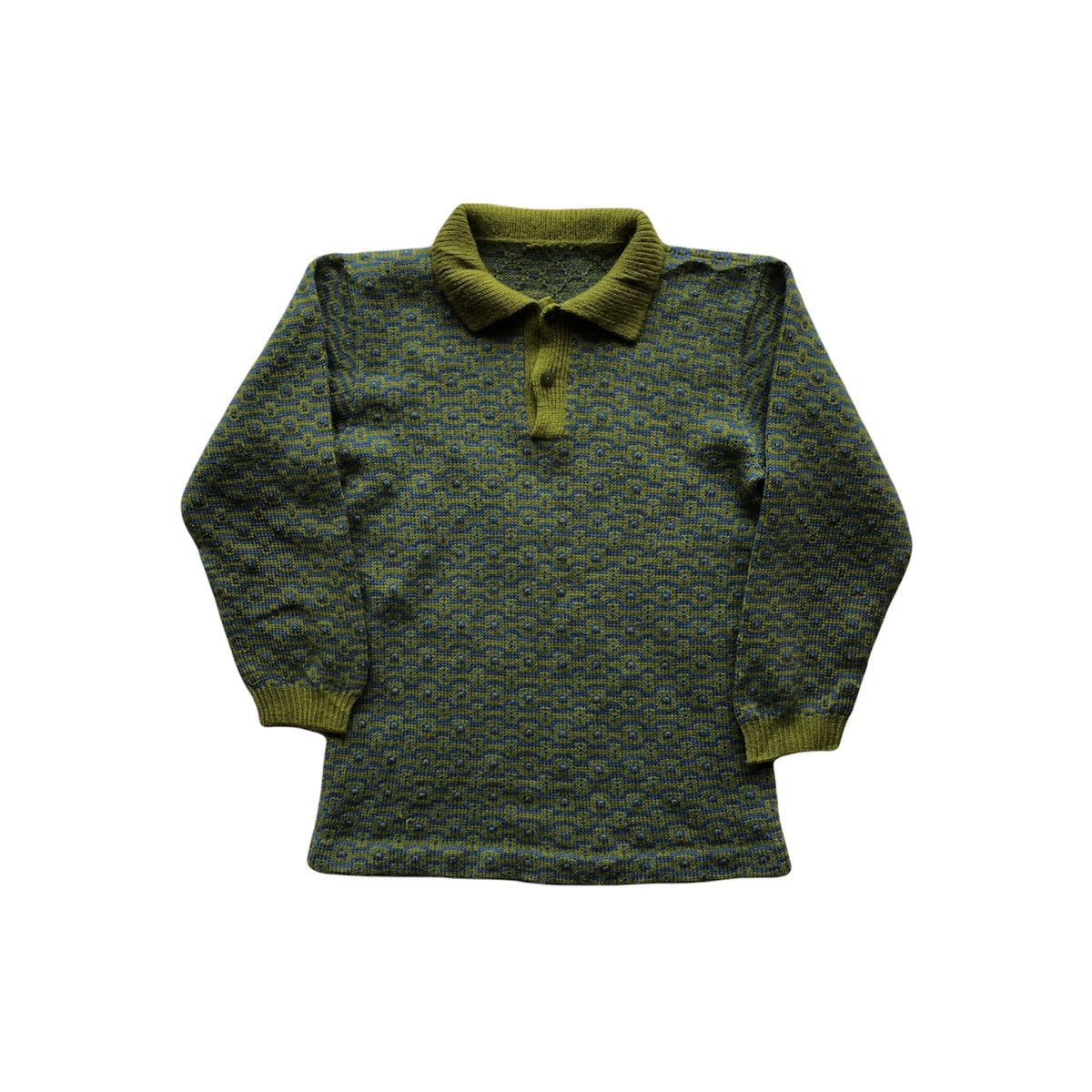 Aran Isles Knitwear Vintage 80's Handknit Polo Shirts Size US XXS / EU 40 - 1 Thumbnail