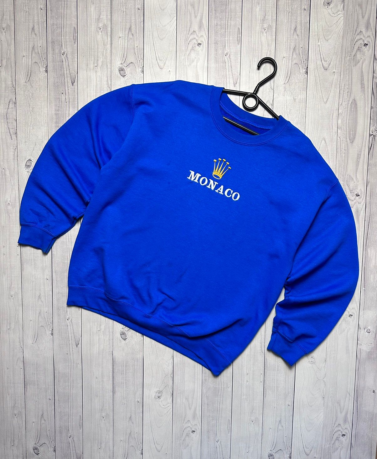 Vintage Vintage Rolex Monaco racing sweatshirt logo size L | Grailed