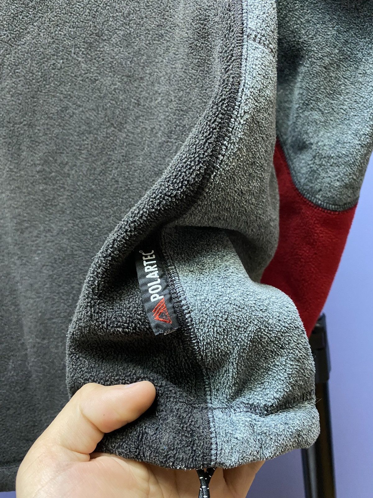 Polo Ralph Lauren × Ralph Lauren × Vintage Vintage Polo Sport Zip Fleece Hooded Jacket Size US L / EU 52-54 / 3 - 20 Thumbnail