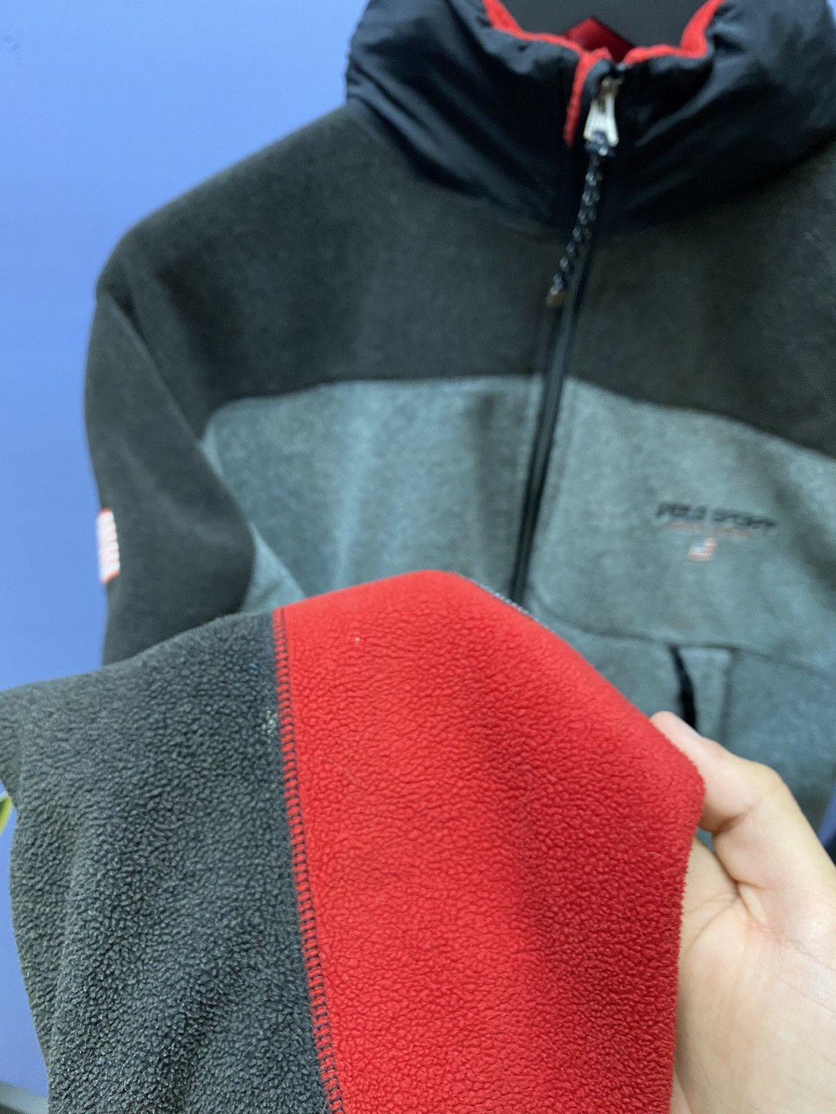 Polo Ralph Lauren × Ralph Lauren × Vintage Vintage Polo Sport Zip Fleece Hooded Jacket Size US L / EU 52-54 / 3 - 16 Thumbnail