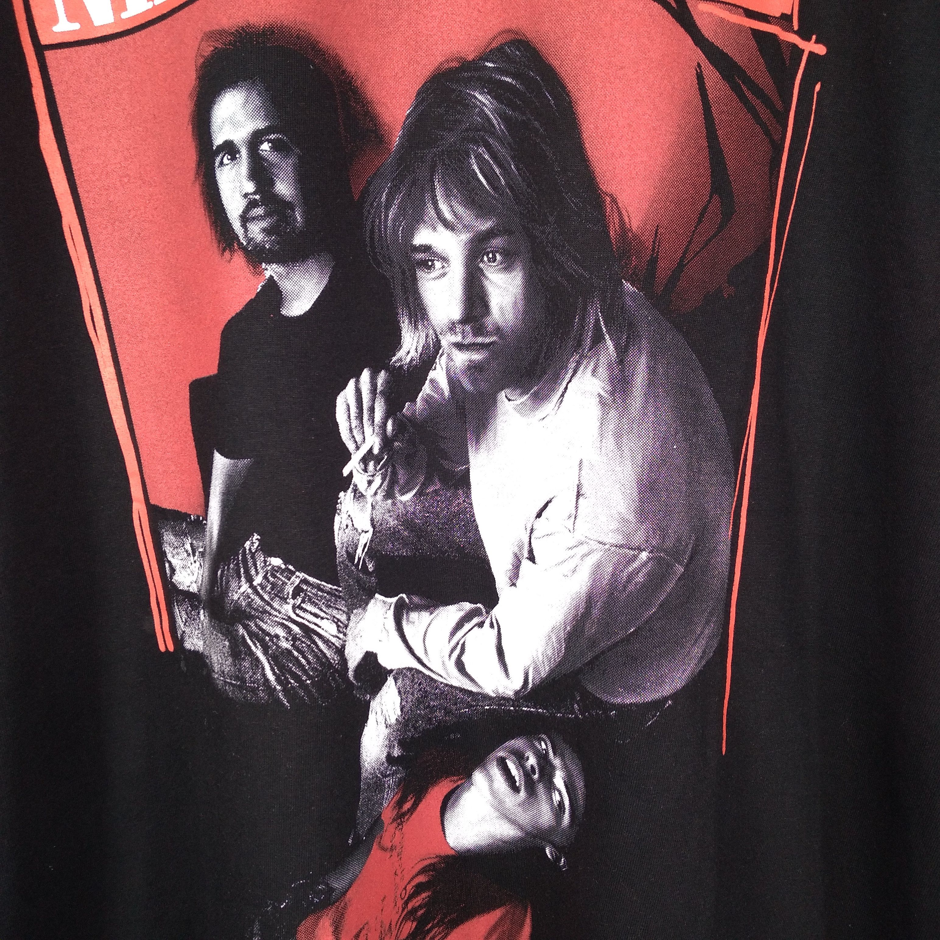 Band Tees Grunge Band Nirvana Big Image Line Up Bootleg Tee Size US XL / EU 56 / 4 - 3 Thumbnail