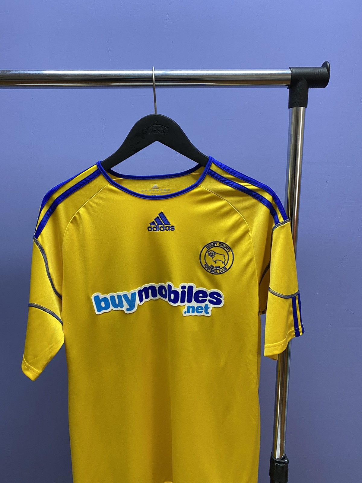Adidas Adidas 2010-11 Derby Country Away #24 Soccer Jersey Football Size US L / EU 52-54 / 3 - 6 Thumbnail