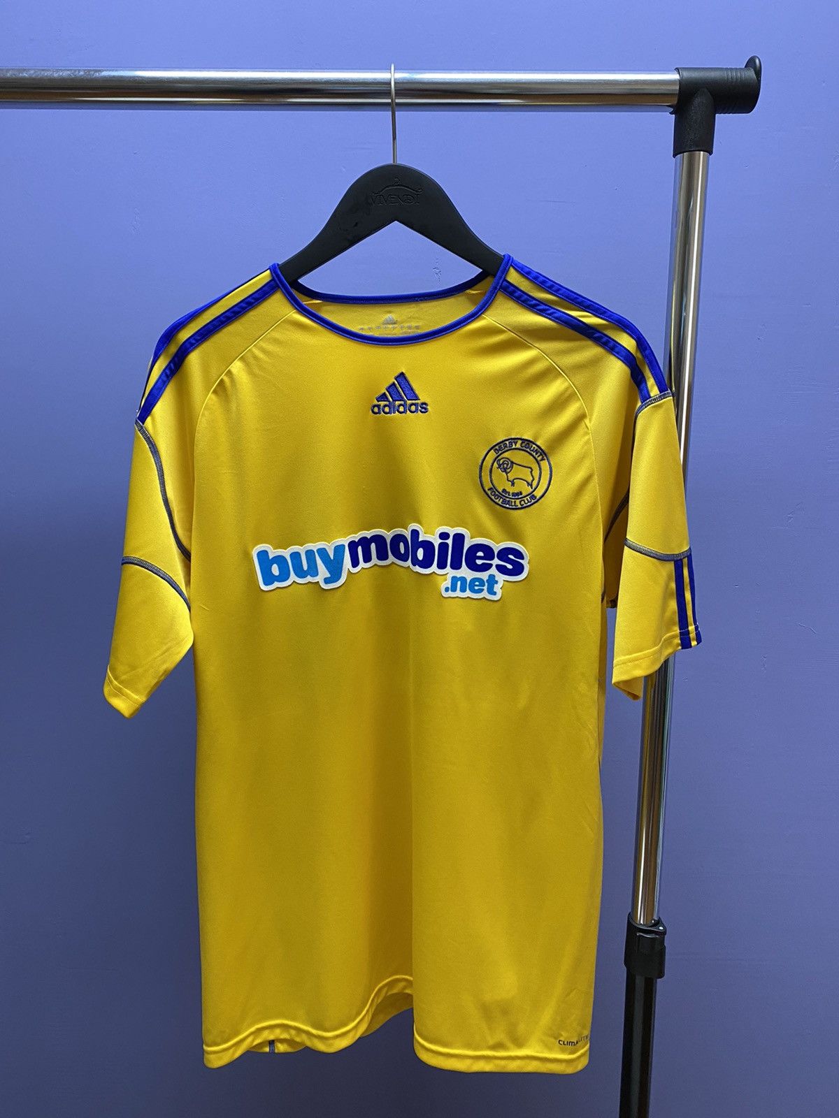 Adidas Adidas 2010-11 Derby Country Away #24 Soccer Jersey Football Size US L / EU 52-54 / 3 - 2 Thumbnail