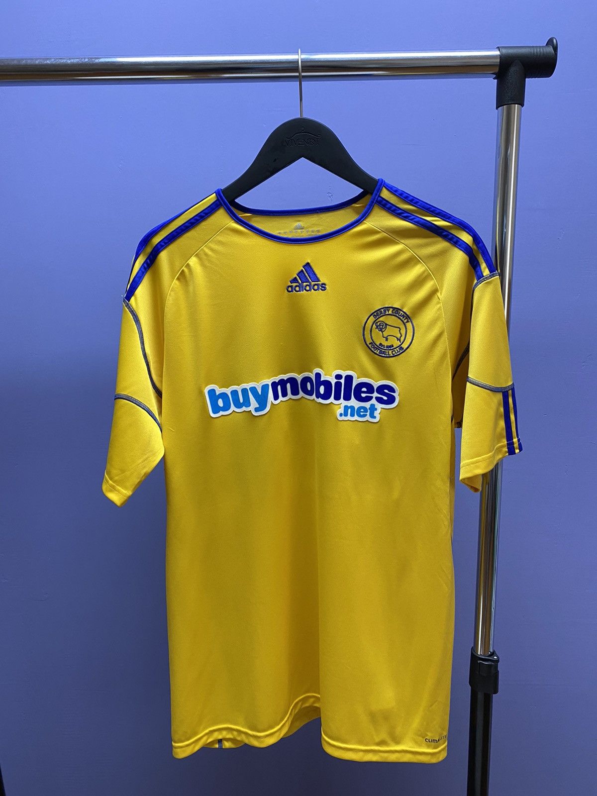 Adidas Adidas 2010-11 Derby Country Away #24 Soccer Jersey Football Size US L / EU 52-54 / 3 - 3 Thumbnail