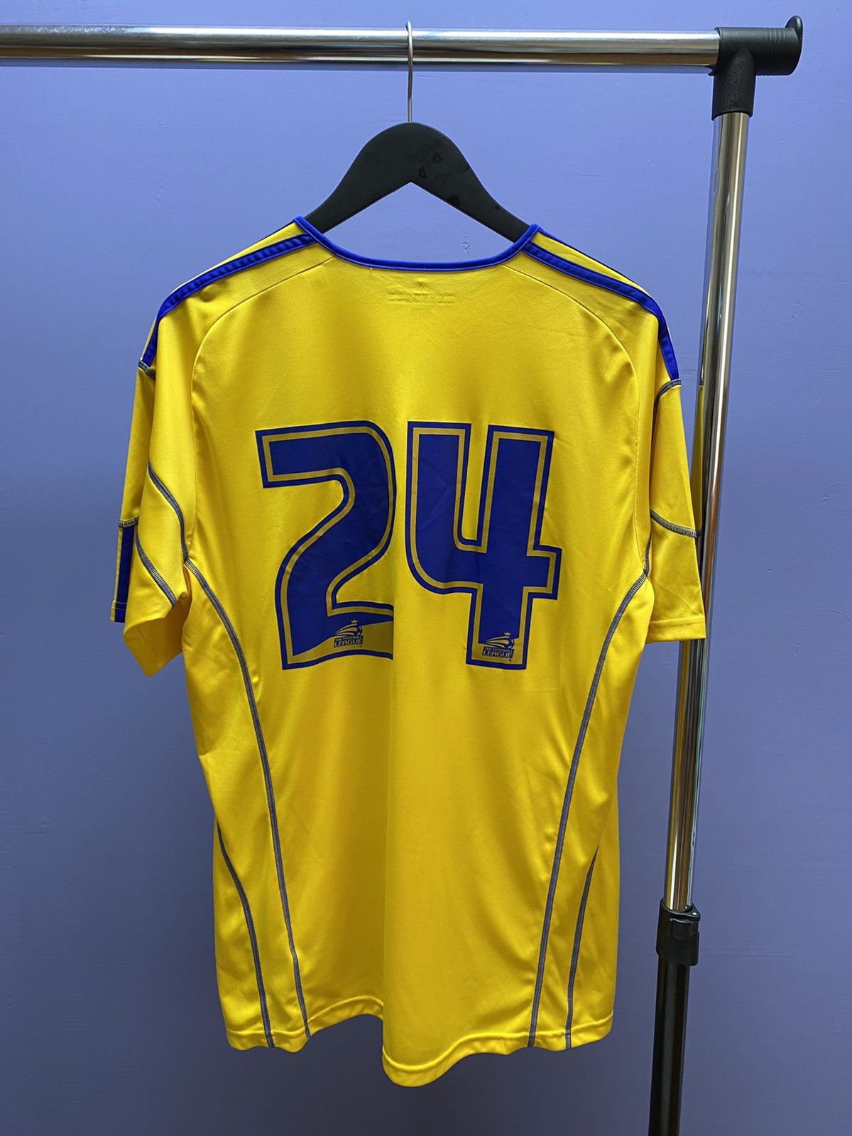 Adidas Adidas 2010-11 Derby Country Away #24 Soccer Jersey Football Size US L / EU 52-54 / 3 - 11 Thumbnail