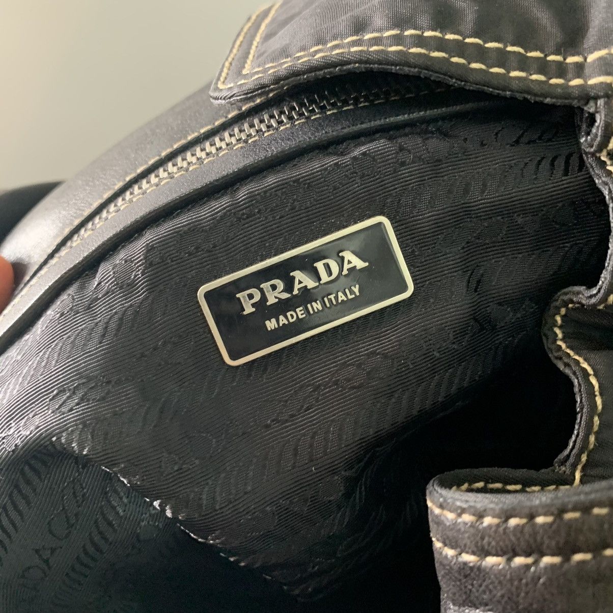 Prada Prada Nylon Shoulder Handbag Size ONE SIZE - 13 Thumbnail