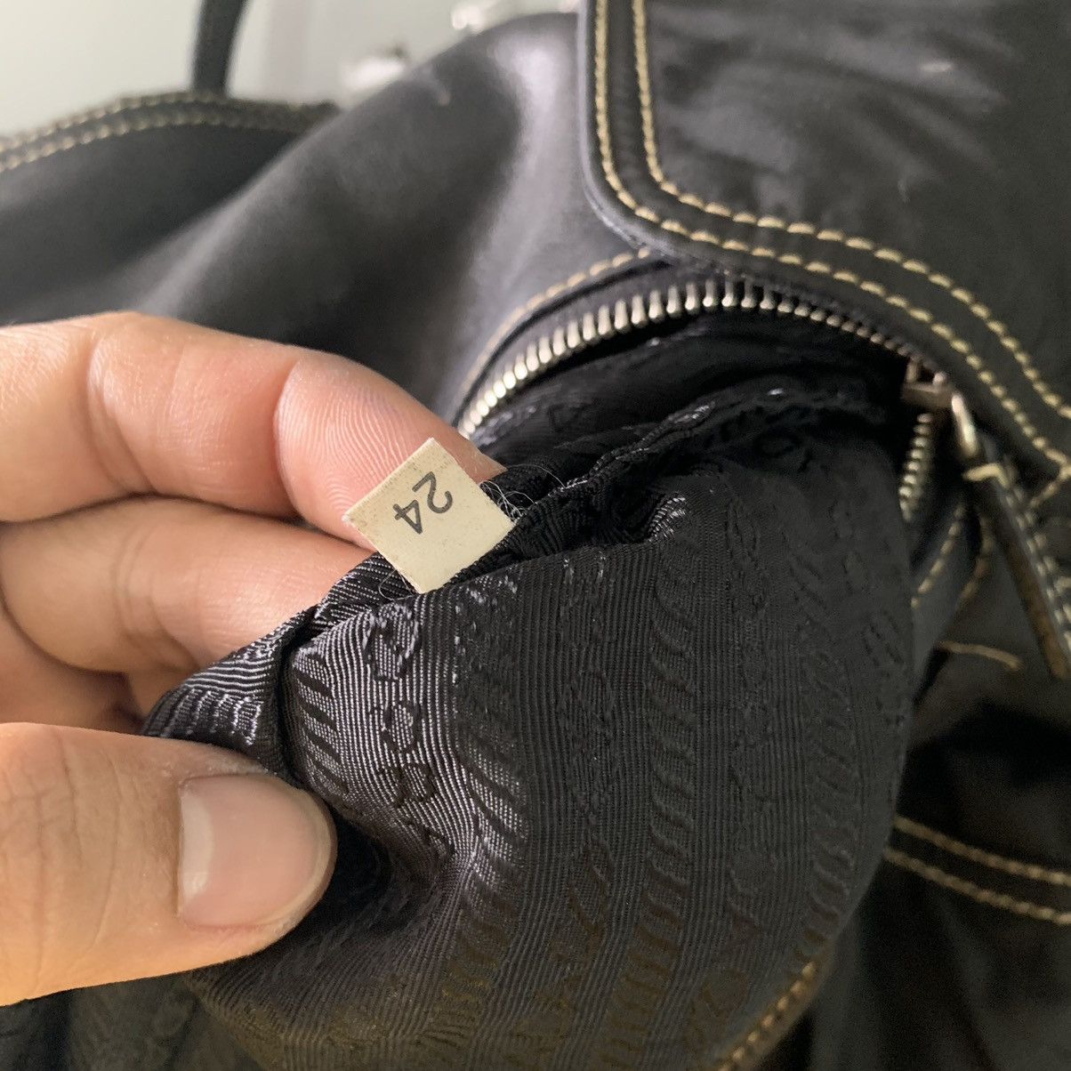 Prada Prada Nylon Shoulder Handbag Size ONE SIZE - 16 Thumbnail