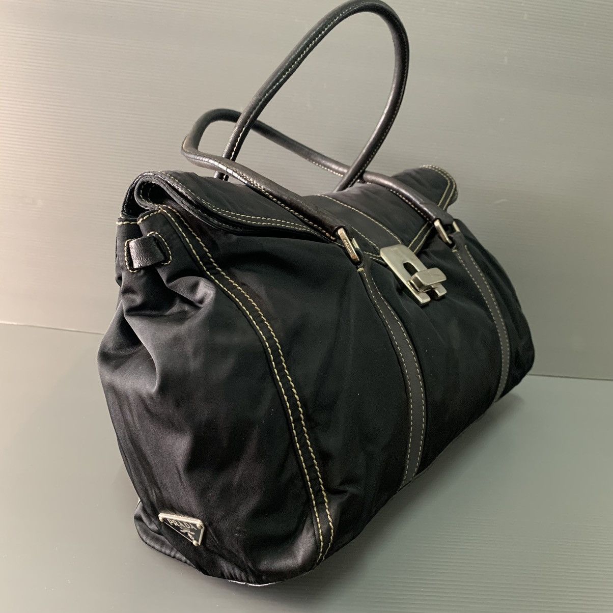 Prada Prada Nylon Shoulder Handbag Size ONE SIZE - 3 Thumbnail