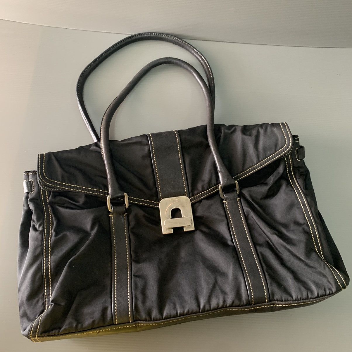 Prada Prada Nylon Shoulder Handbag Size ONE SIZE - 1 Thumbnail