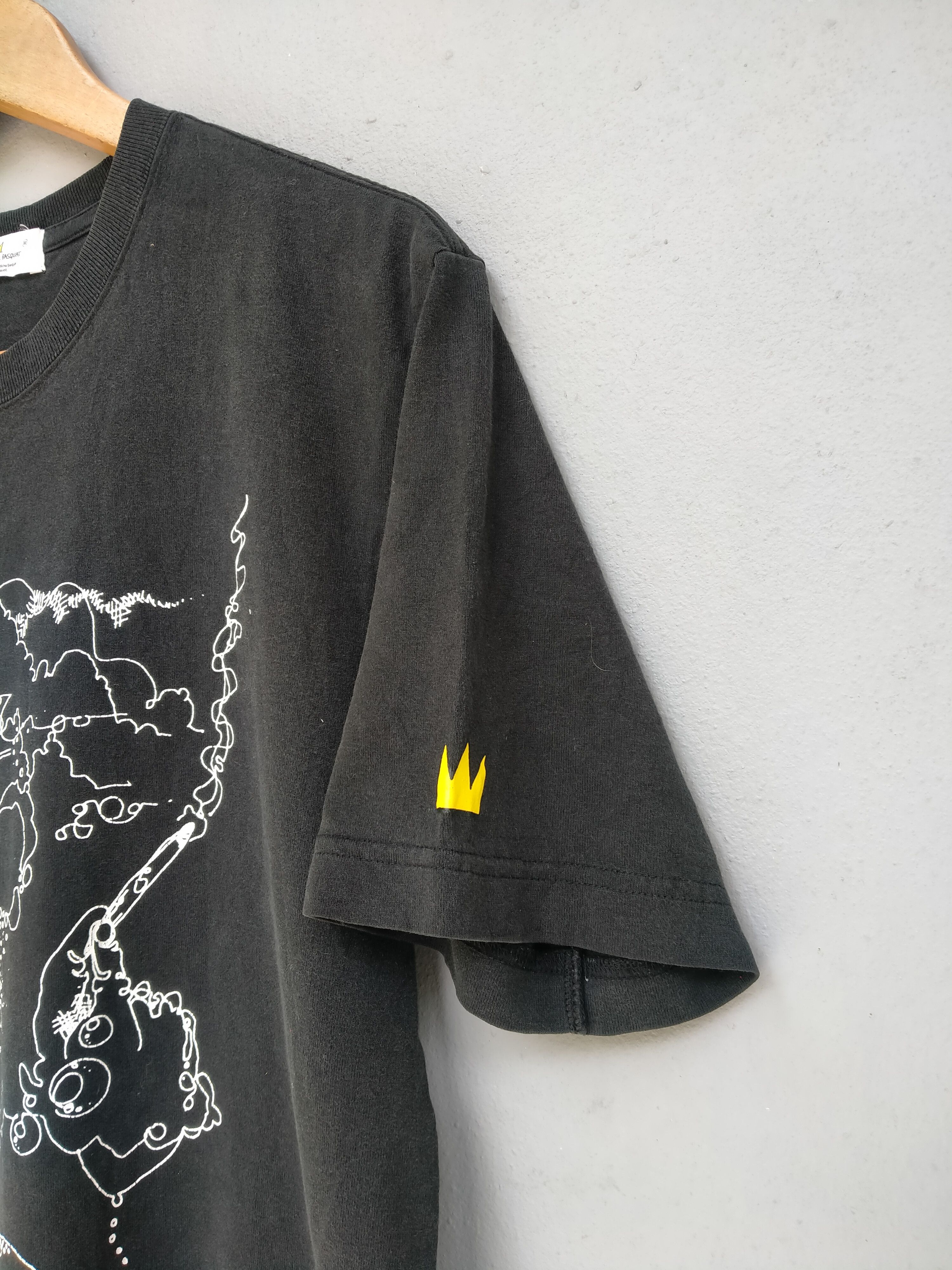 Jean-Michel Basquiat VINTAGE 90S JEAN MICHEL BASQUIAT SAMO POP ART Size US M / EU 48-50 / 2 - 4 Thumbnail