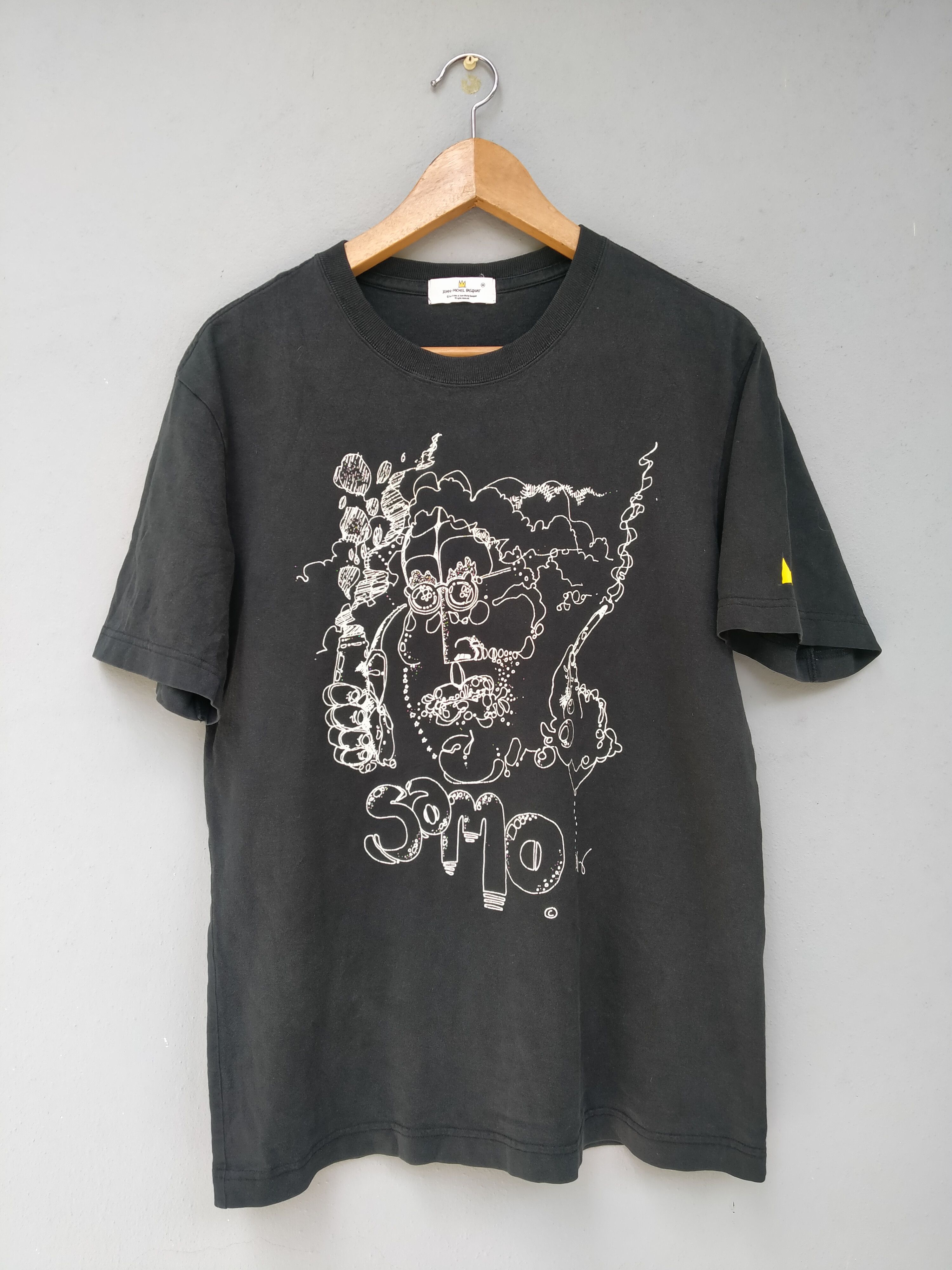 Jean-Michel Basquiat VINTAGE 90S JEAN MICHEL BASQUIAT SAMO POP ART Size US M / EU 48-50 / 2 - 1 Thumbnail