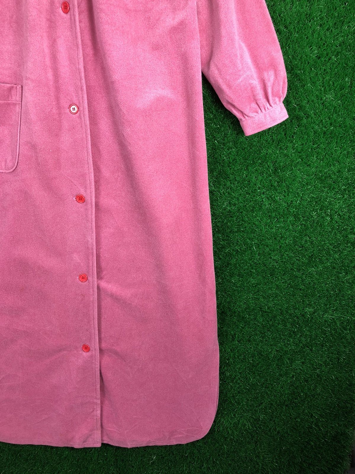 Pierre Balmain Vintage Pierre Balmain Paris Long Blouse Fleece Button up Size S / US 4 / IT 40 - 3 Thumbnail