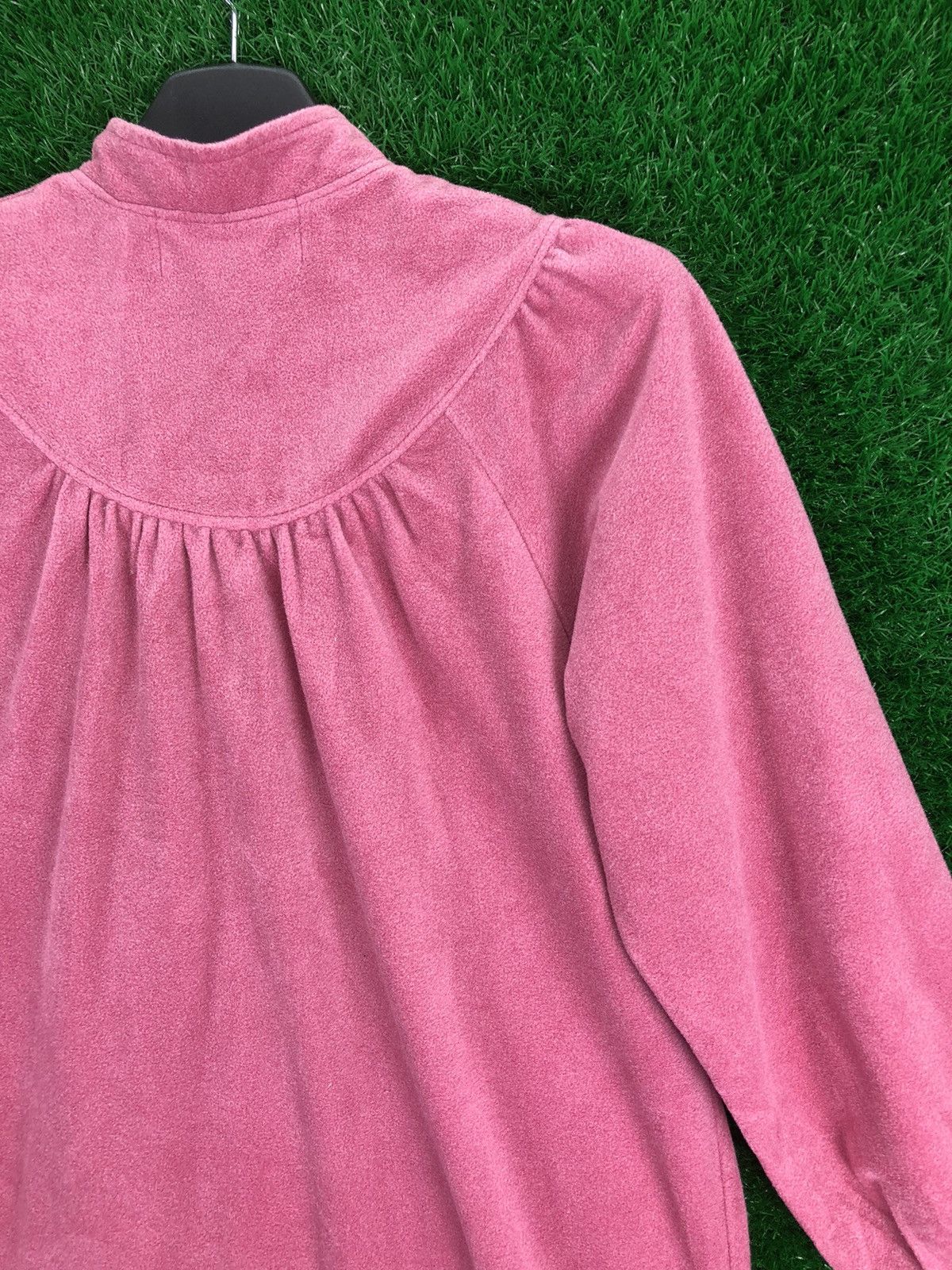 Pierre Balmain Vintage Pierre Balmain Paris Long Blouse Fleece Button up Size S / US 4 / IT 40 - 5 Thumbnail