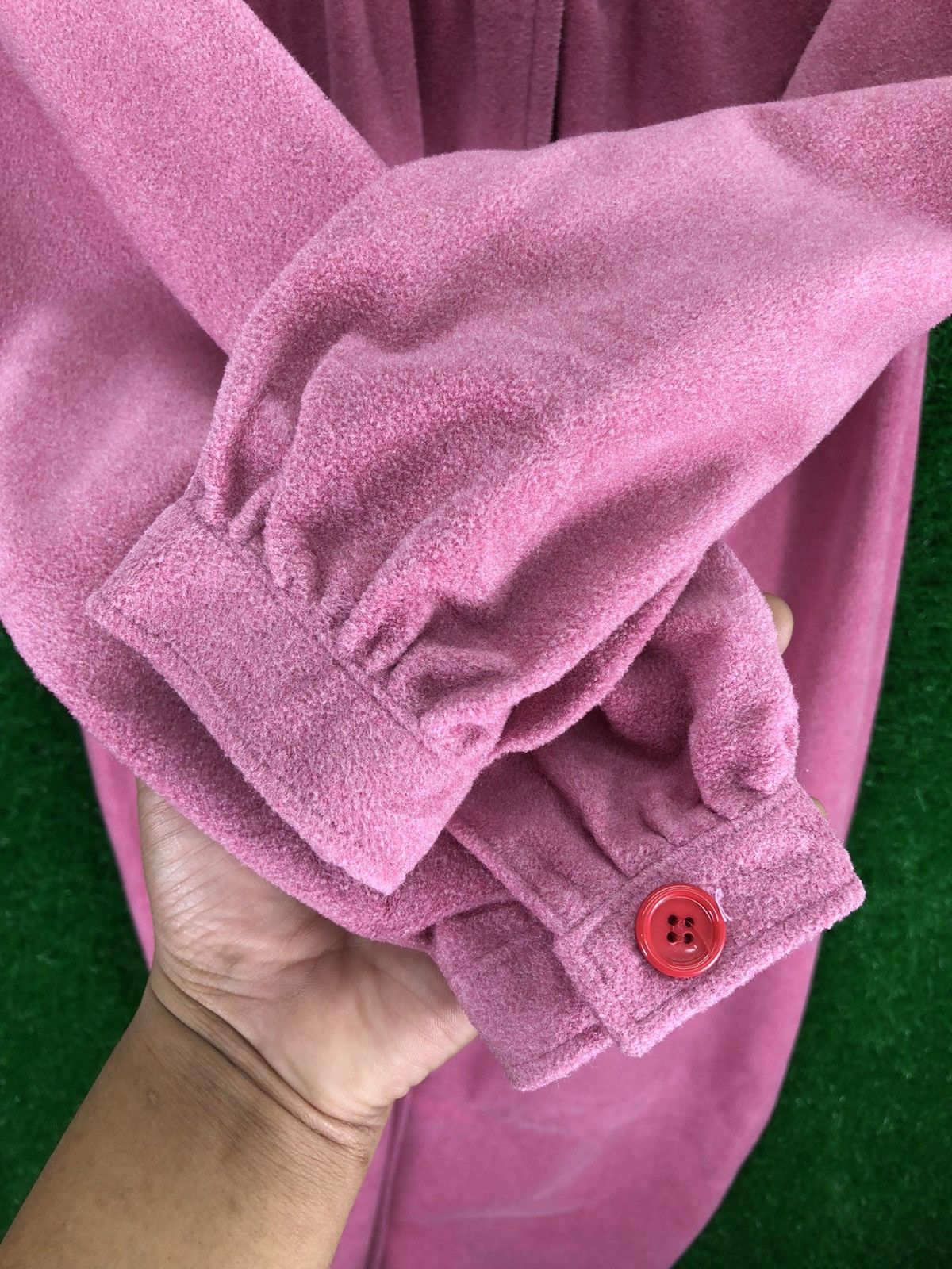 Pierre Balmain Vintage Pierre Balmain Paris Long Blouse Fleece Button up Size S / US 4 / IT 40 - 12 Thumbnail
