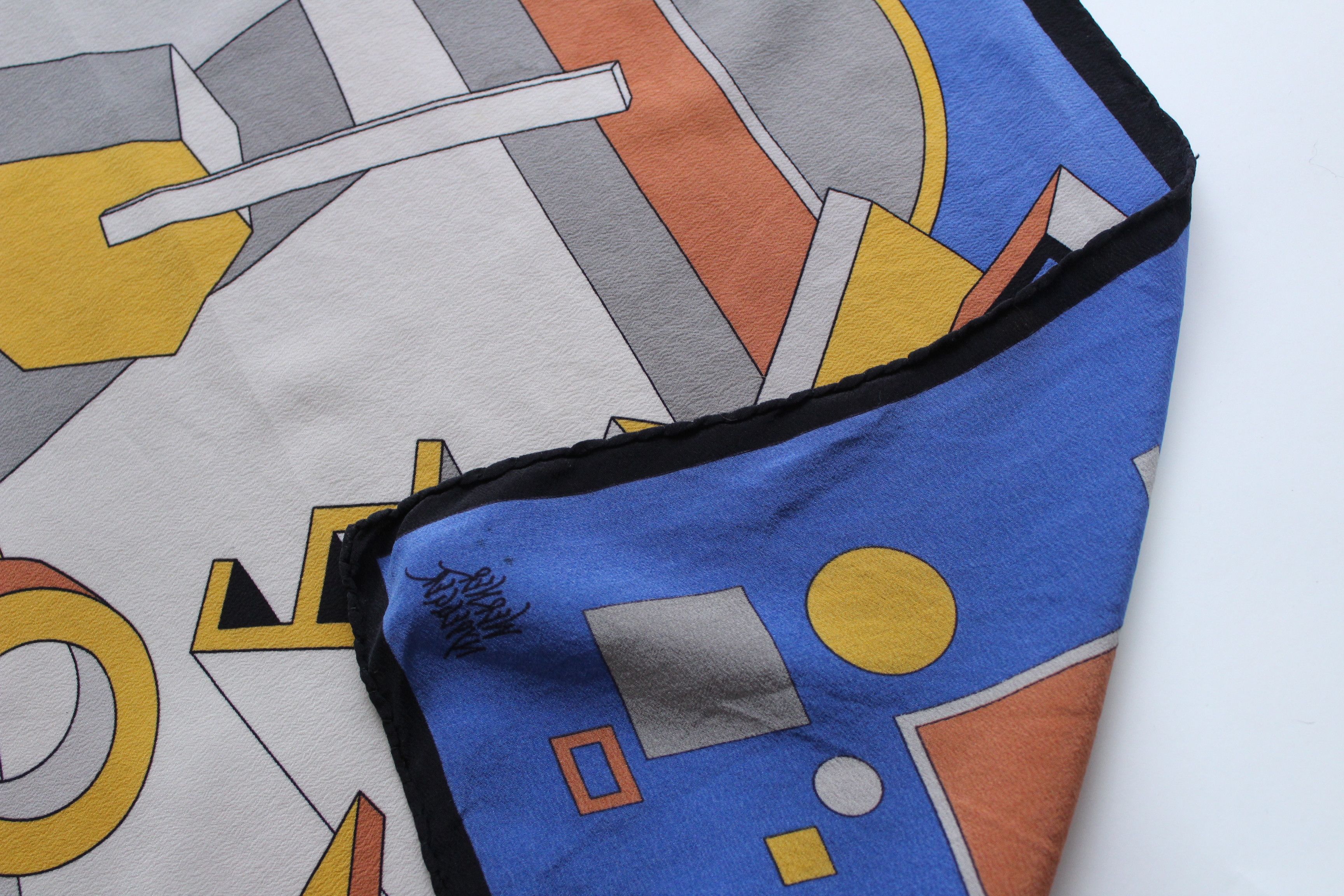 Other Werner Nydegger Silk Scarf Authentic Vintage Rare Hype Size ONE SIZE - 12 Thumbnail