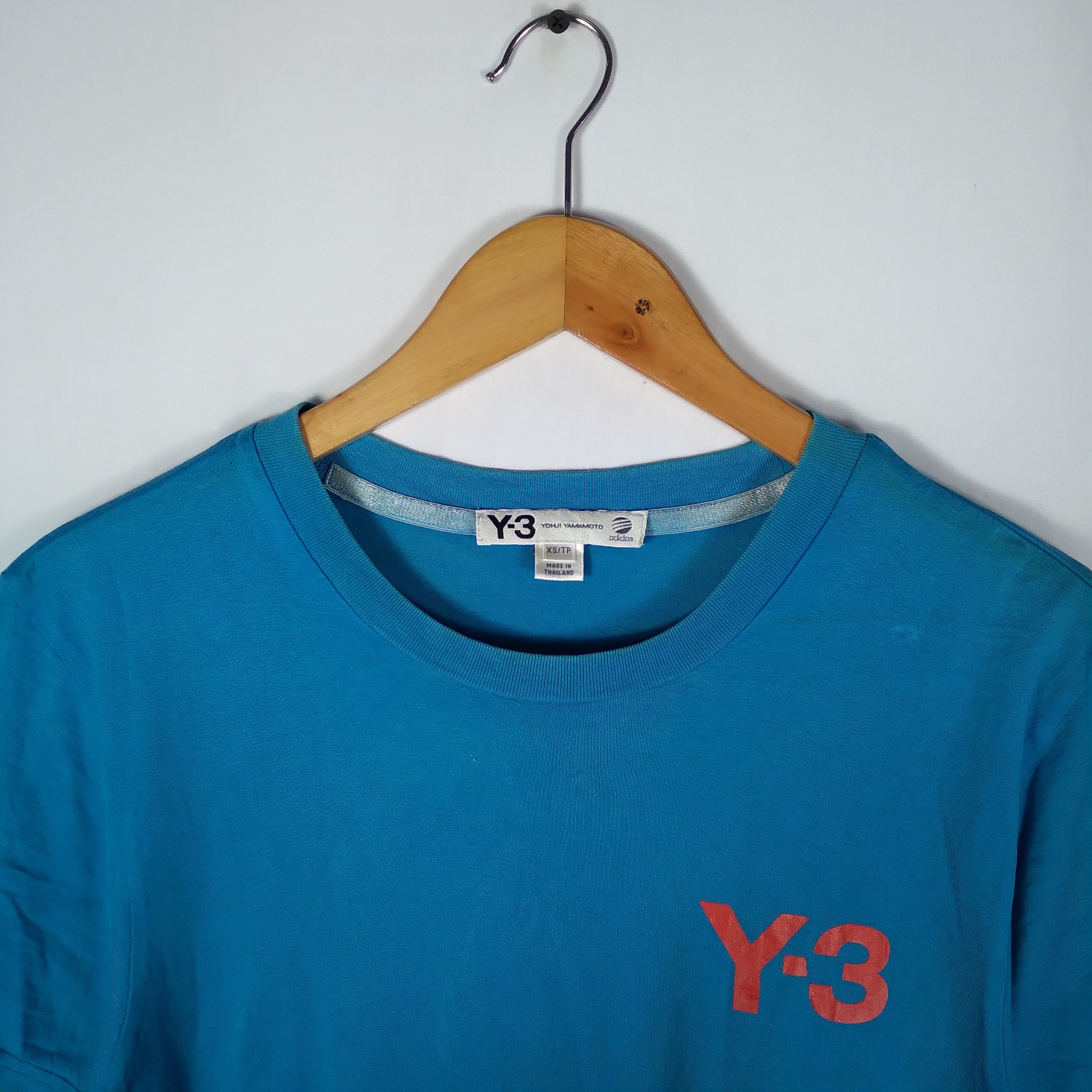 Japanese Brand × Y-3 × Yohji Yamamoto Vintage Designer Yohji Yamamoto Y3 Collaboration Tee Size US XS / EU 42 / 0 - 2 Thumbnail