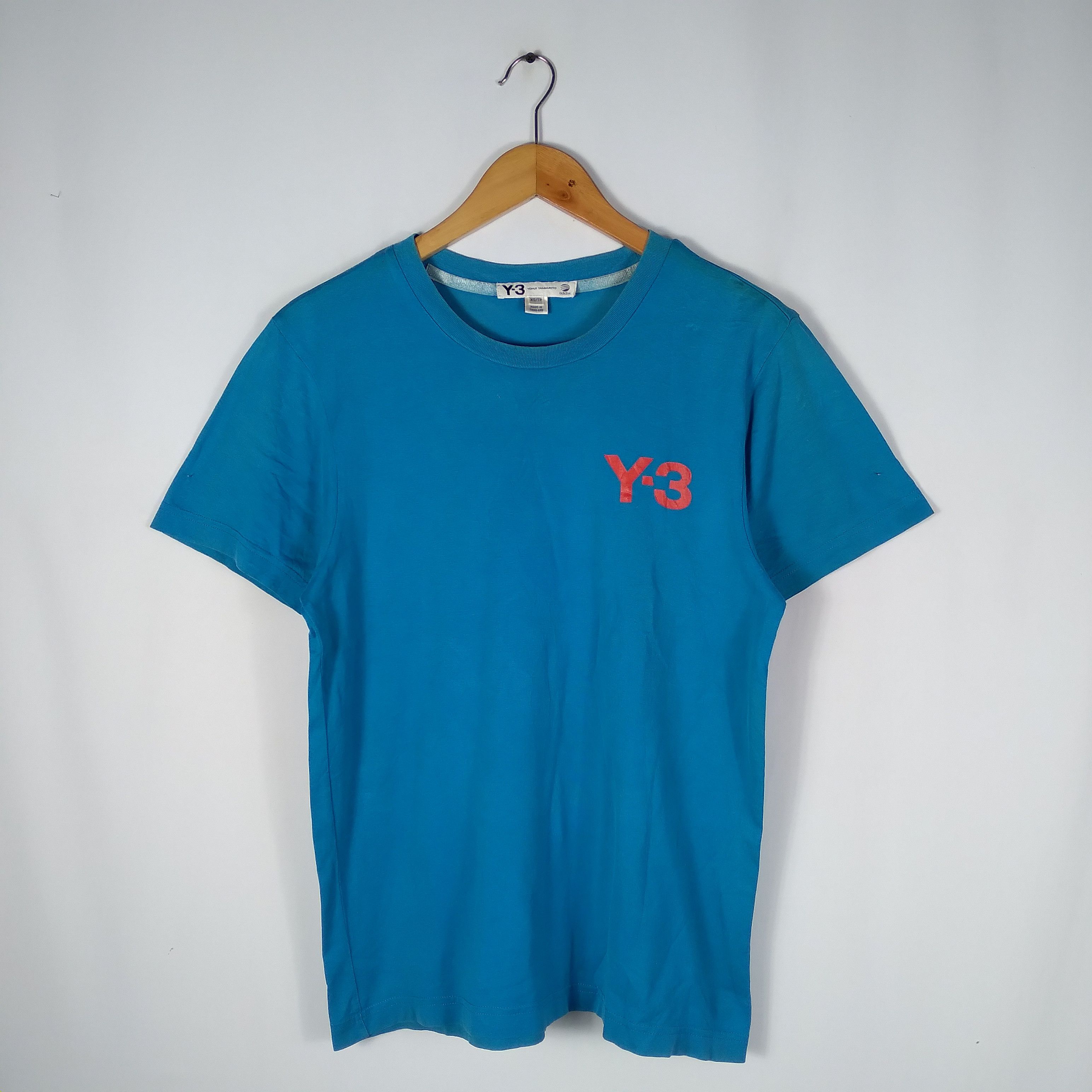 Japanese Brand × Y-3 × Yohji Yamamoto Vintage Designer Yohji Yamamoto Y3 Collaboration Tee Size US XS / EU 42 / 0 - 1 Thumbnail