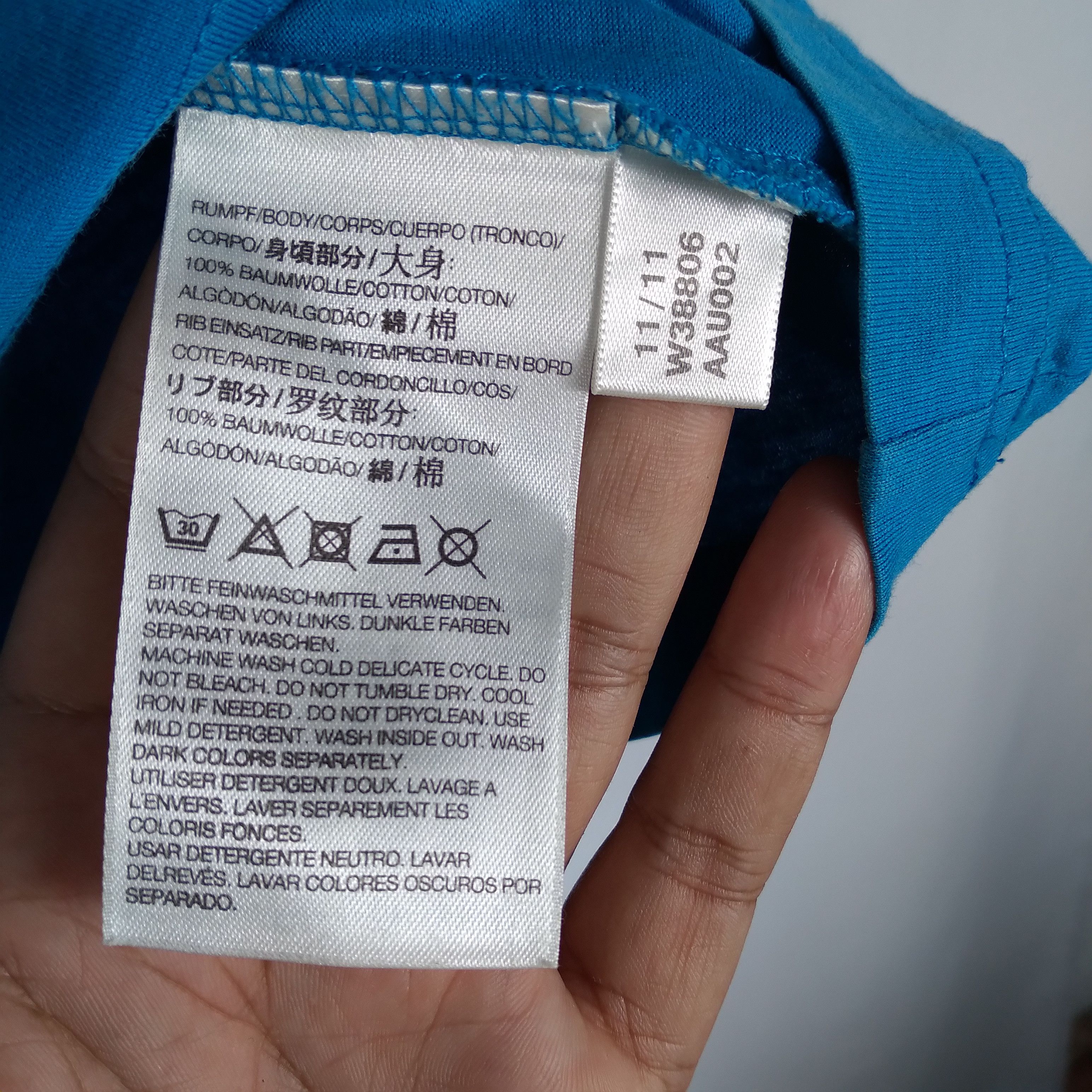 Japanese Brand × Y-3 × Yohji Yamamoto Vintage Designer Yohji Yamamoto Y3 Collaboration Tee Size US XS / EU 42 / 0 - 8 Thumbnail