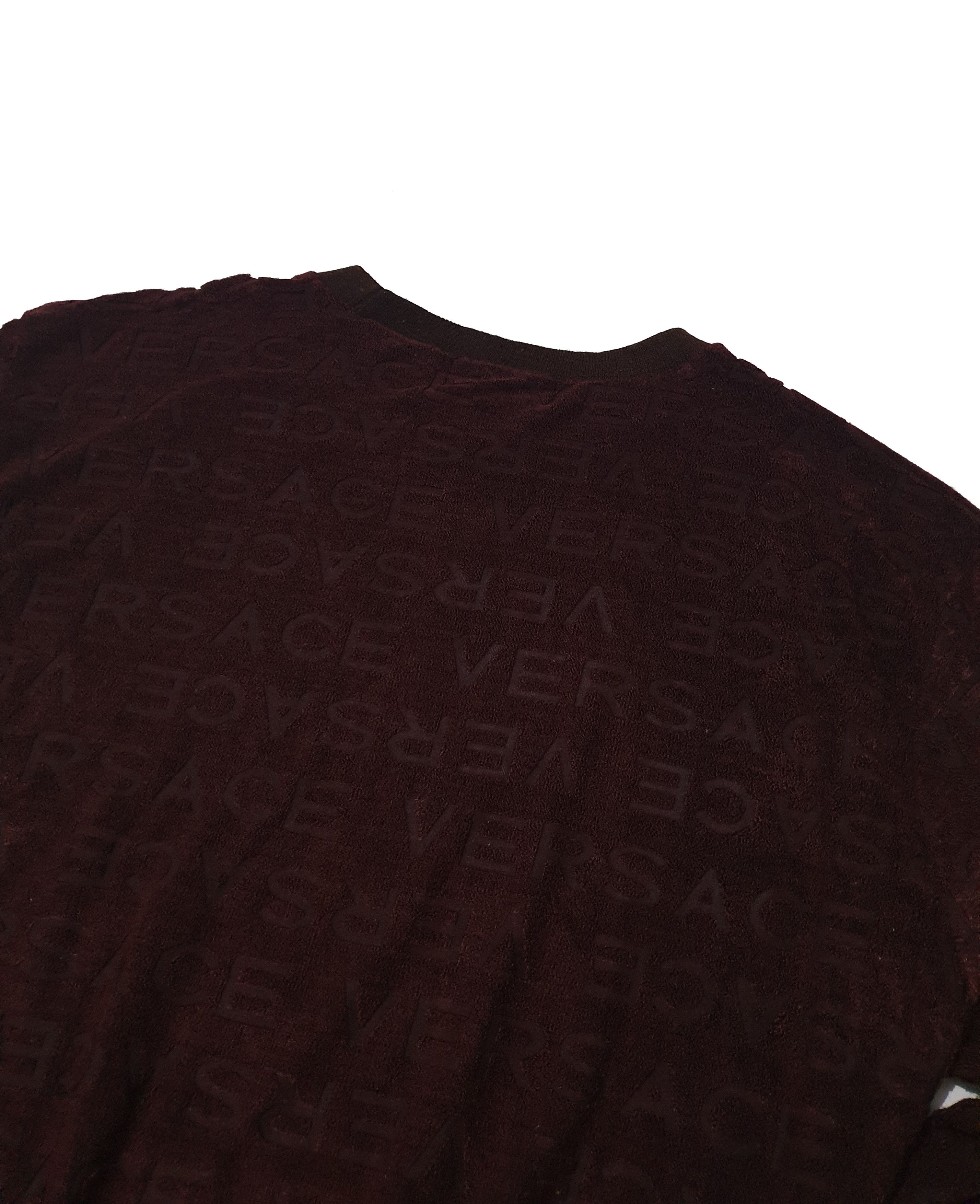 Versace Vintage Versace Jeans Couture Spell Out Logo Sweatshirt Size US M / EU 48-50 / 2 - 4 Thumbnail