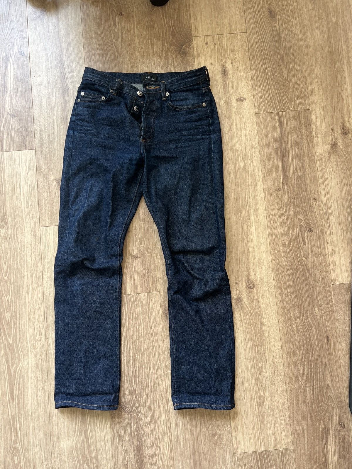 A.P.C. APC Jean Standard Raw Denim Size US 27 - 1 Thumbnail