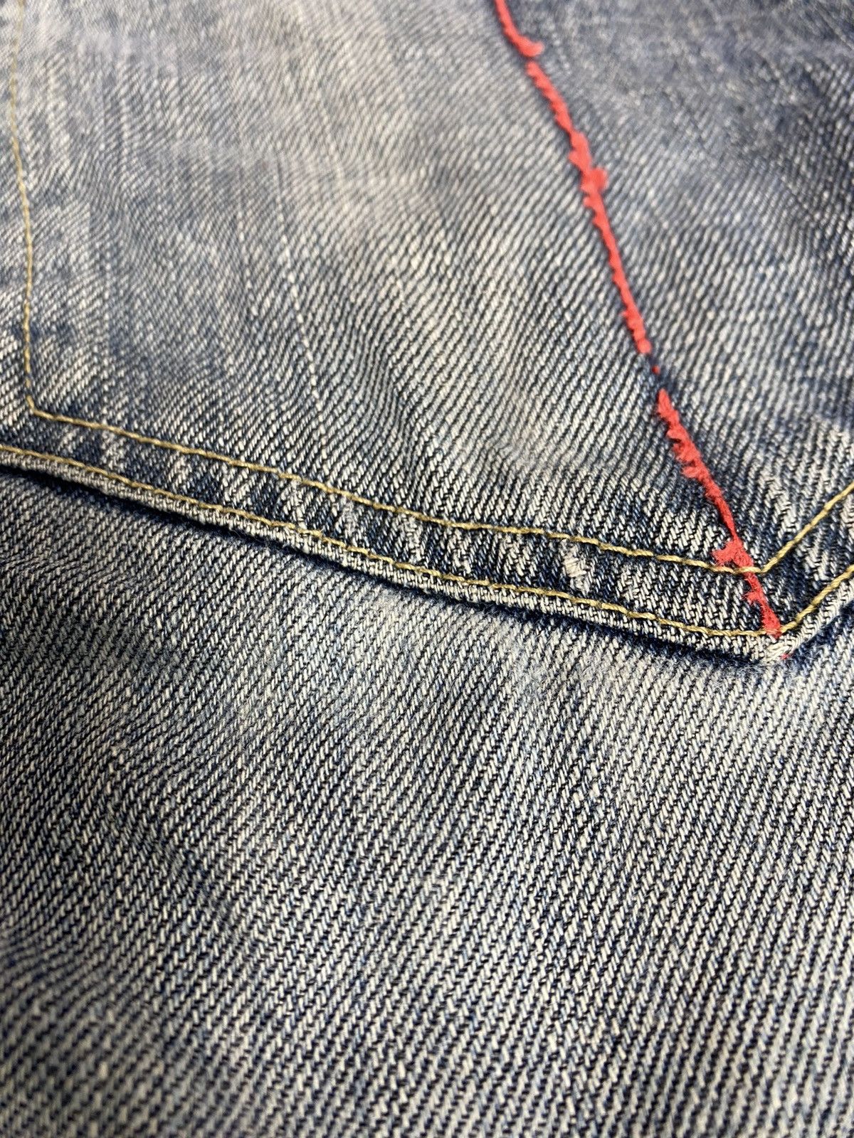 Le Grande Bleu (L.G.B.) L.G.B Split Denim Jeans. S0300 Size US 33 - 12 Thumbnail