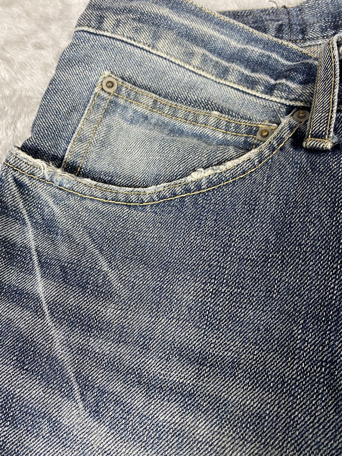 Le Grande Bleu (L.G.B.) L.G.B Split Denim Jeans. S0300 Size US 33 - 7 Thumbnail