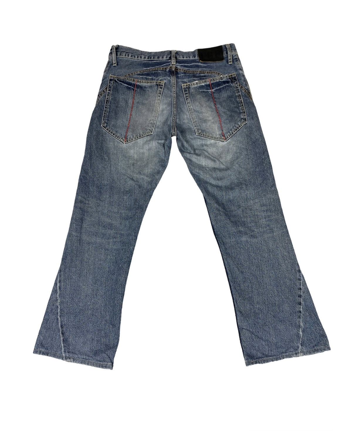 Le Grande Bleu (L.G.B.) L.G.B Split Denim Jeans. S0300 Size US 33 - 2 Thumbnail