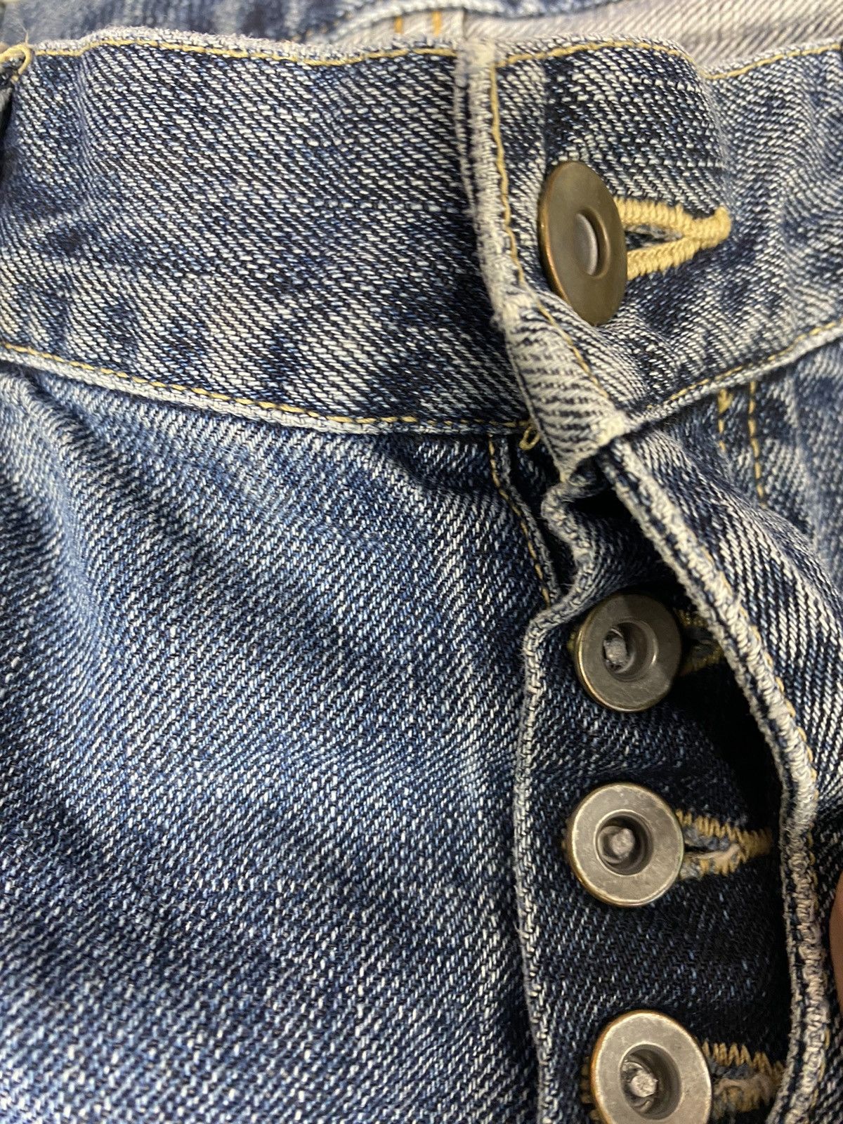 Le Grande Bleu (L.G.B.) L.G.B Split Denim Jeans. S0300 Size US 33 - 5 Thumbnail