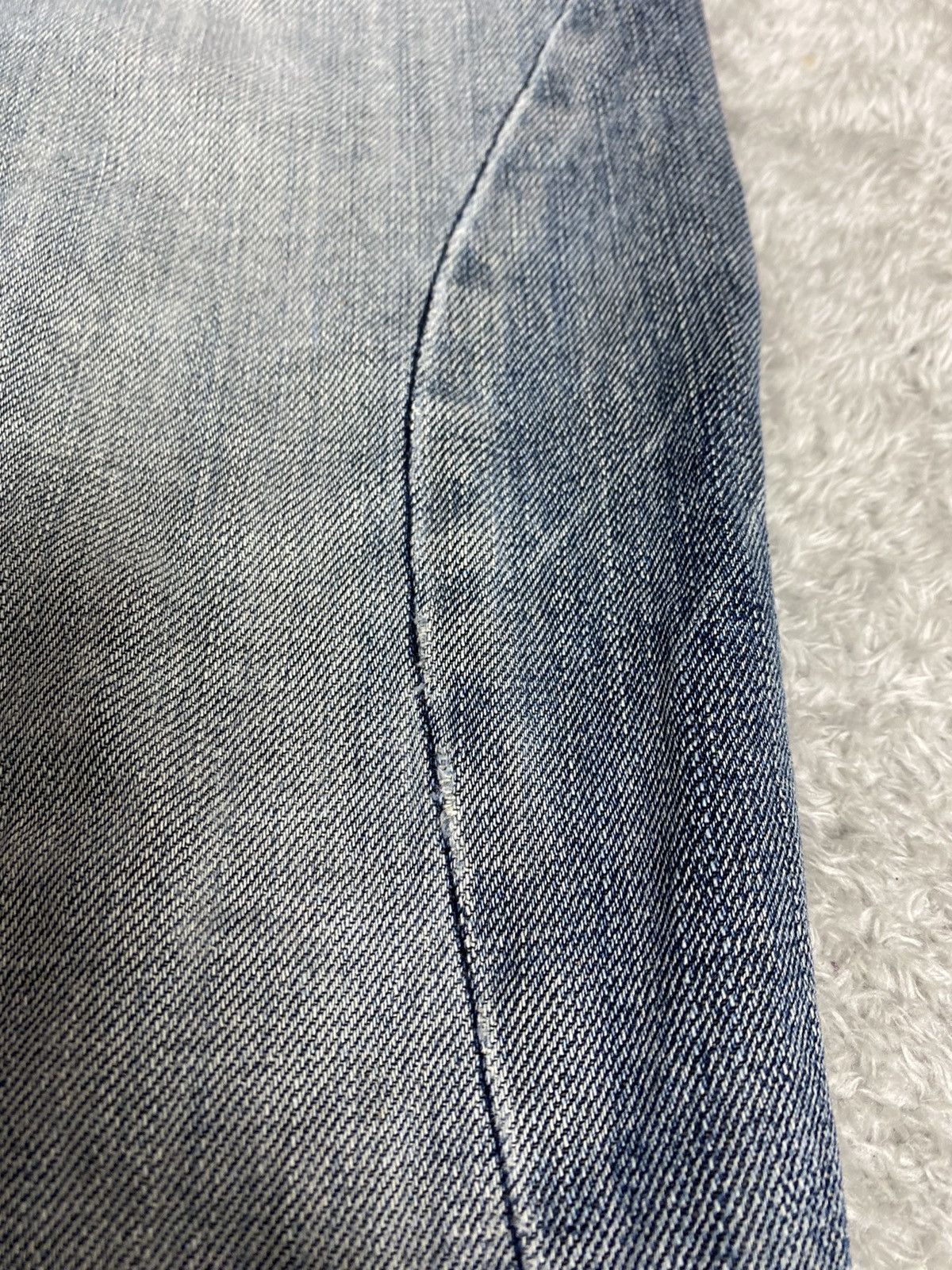 Le Grande Bleu (L.G.B.) L.G.B Split Denim Jeans. S0300 Size US 33 - 9 Thumbnail