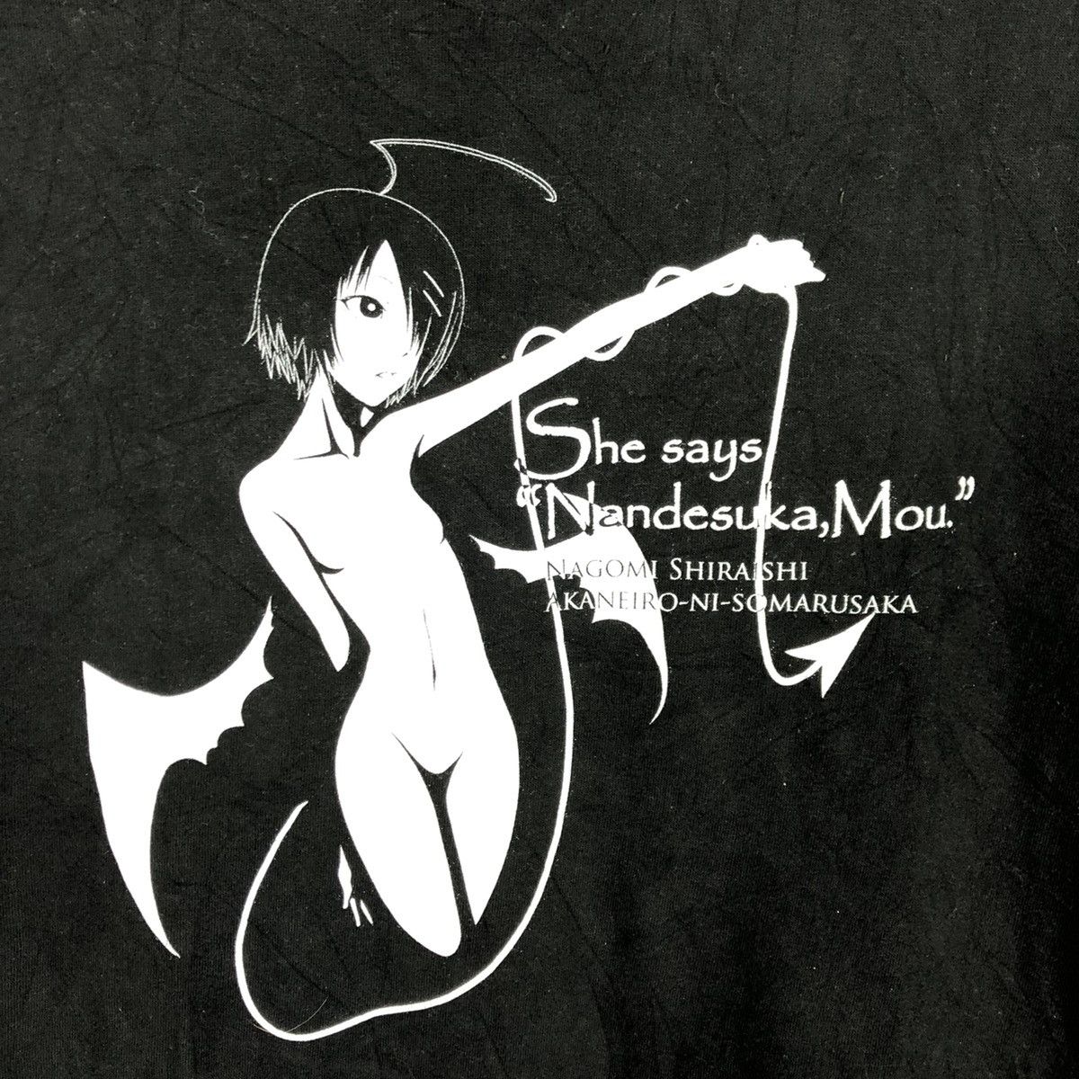 Anime 🔥Rare🔥Akaneiro Ni Somarusaka Nagomi Shirashi Promo Tee Size US L / EU 52-54 / 3 - 3 Thumbnail