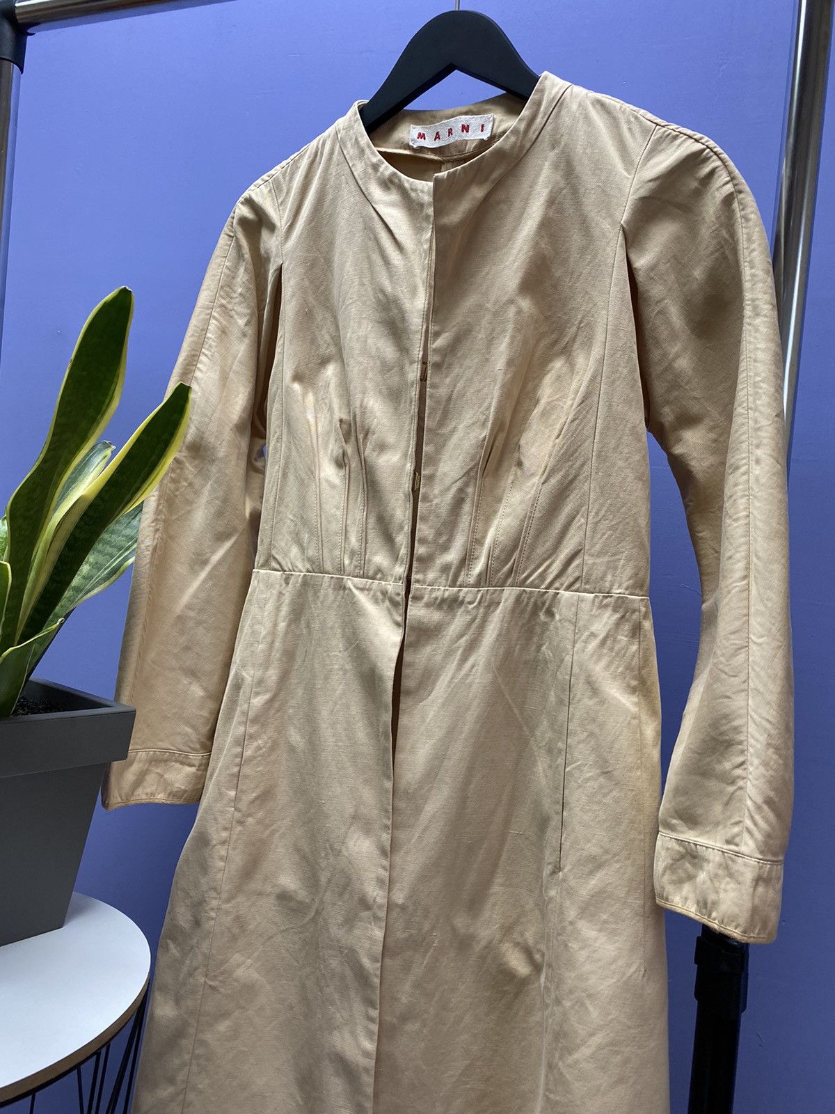 Marni Marni Dress Trench Coat Jacket Women Size 42 Size M / US 6-8 / IT 42-44 - 3 Thumbnail