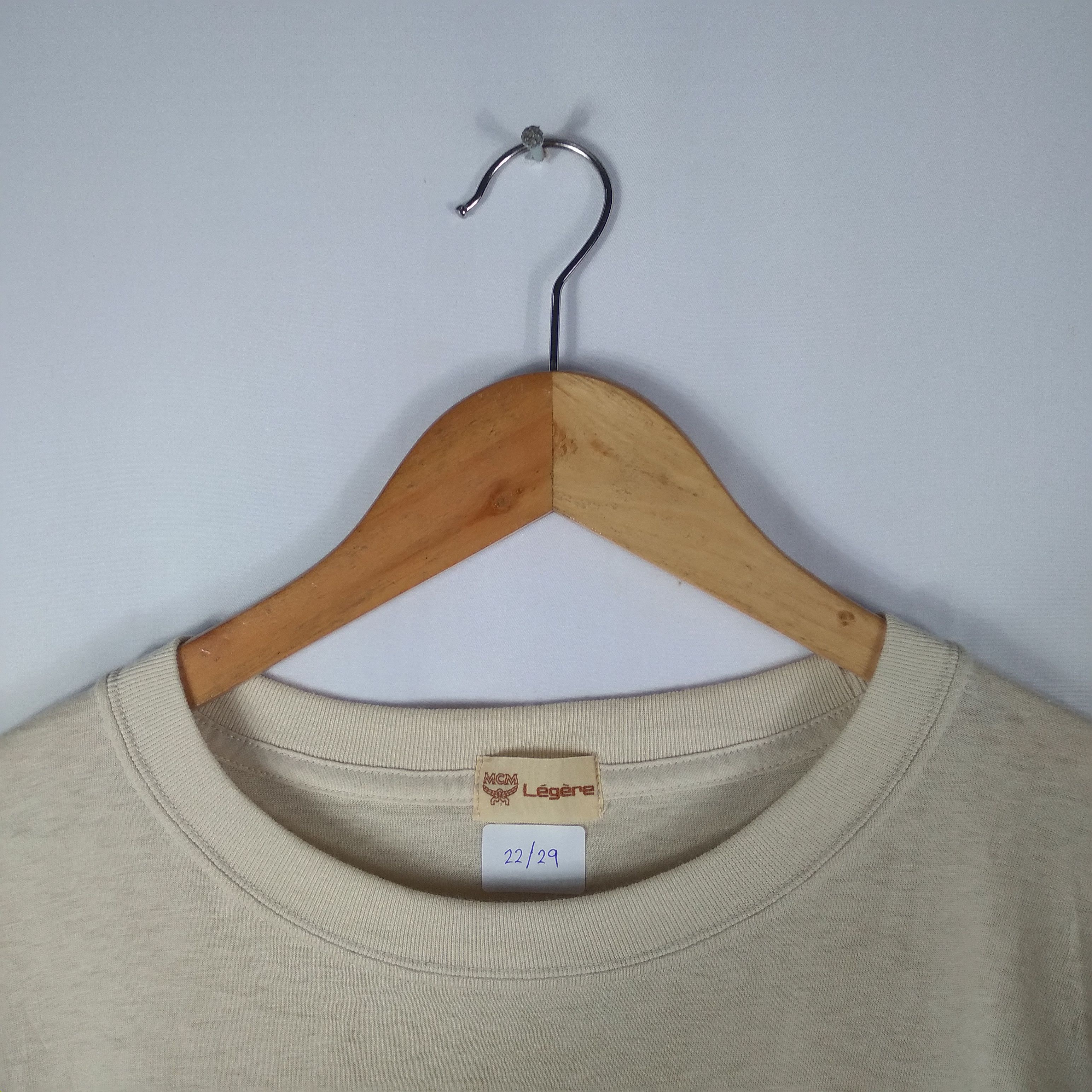 Designer × MCM × Vintage Vintage MCM Mini Embroidery Logo Tee Size US L / EU 52-54 / 3 - 8 Thumbnail