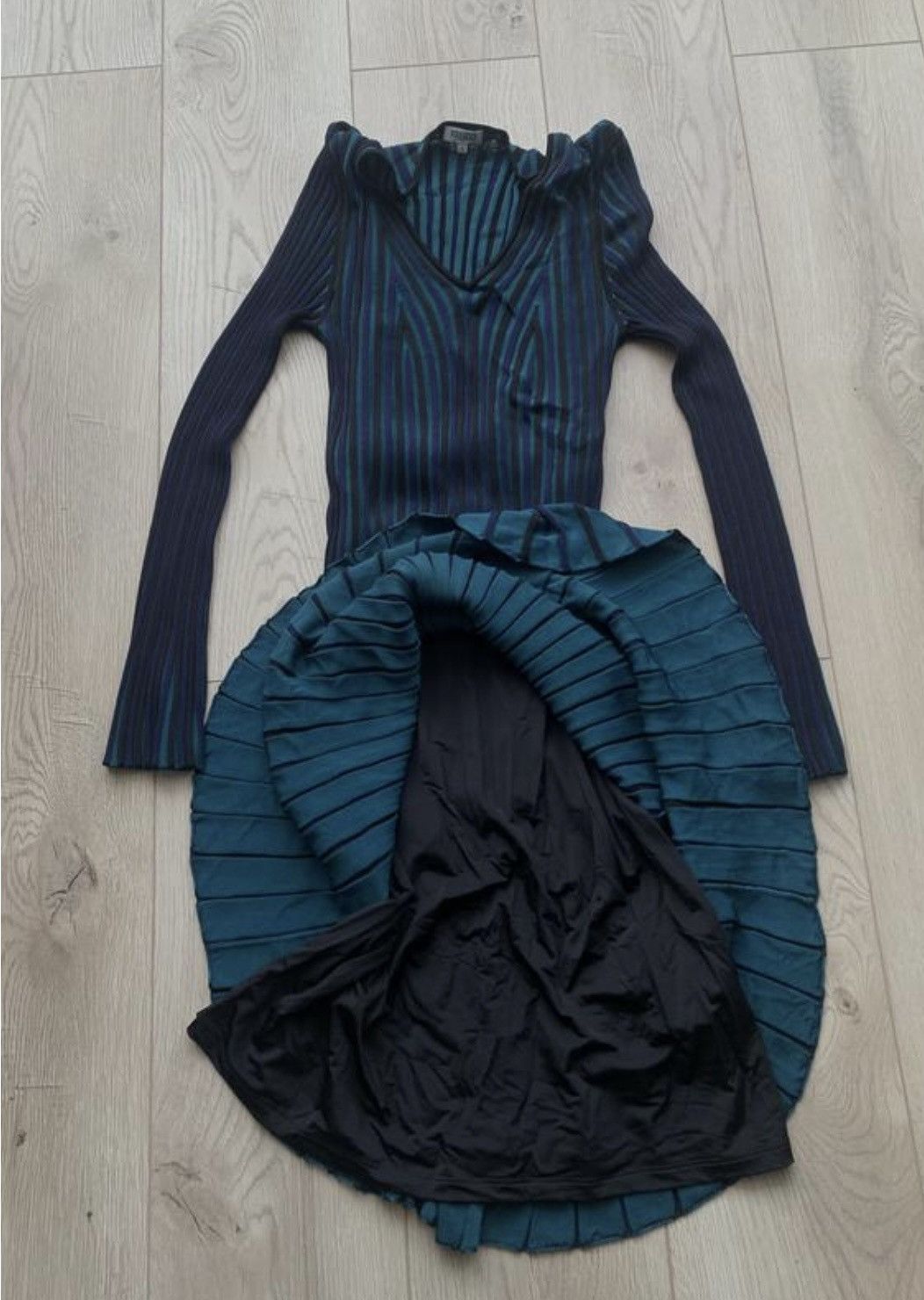 Other Kenzo double maxi dress Size L / US 10 / IT 46 - 1 Thumbnail