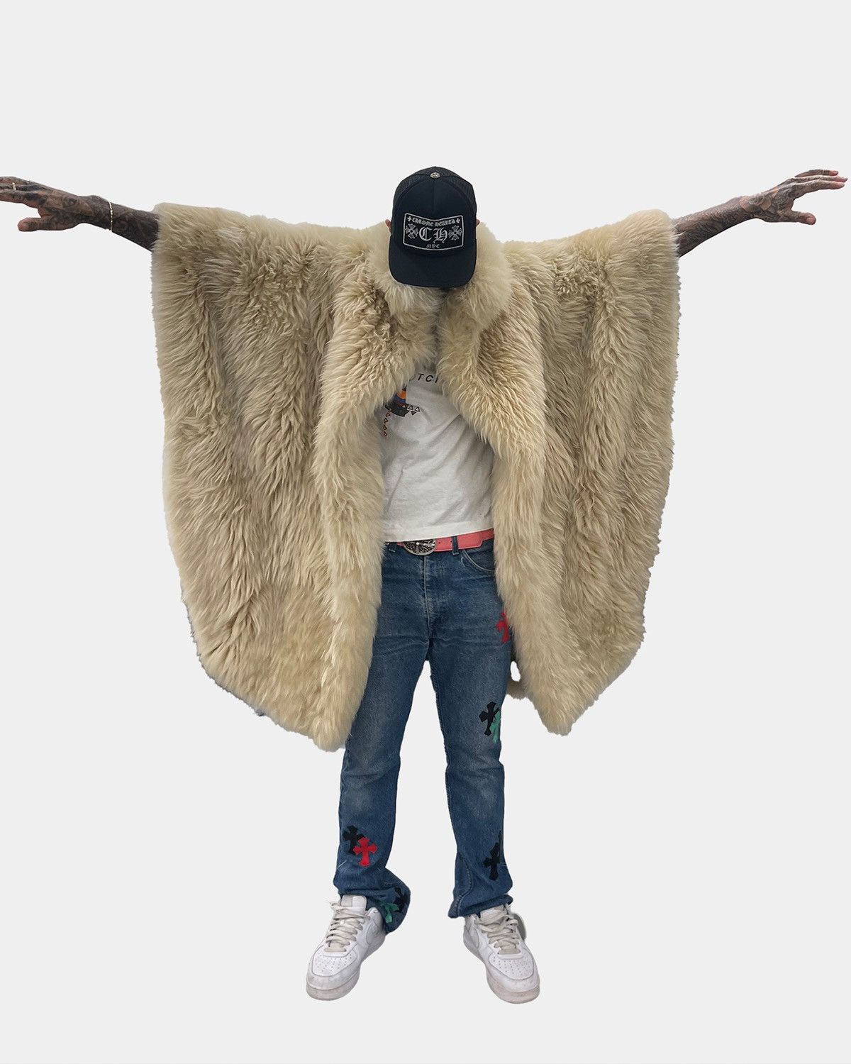 Celine × Hedi Slimane CELINE 1/1 NEW RUNWAY SHEARLING FUR JACKET ONESIZE 4Gseller Size L / US 10 / IT 46 - 3 Thumbnail