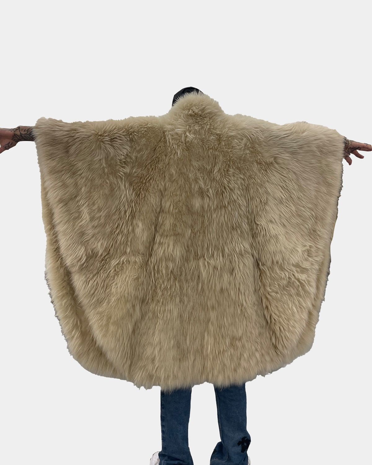 Celine × Hedi Slimane CELINE 1/1 NEW RUNWAY SHEARLING FUR JACKET ONESIZE 4Gseller Size L / US 10 / IT 46 - 6 Thumbnail