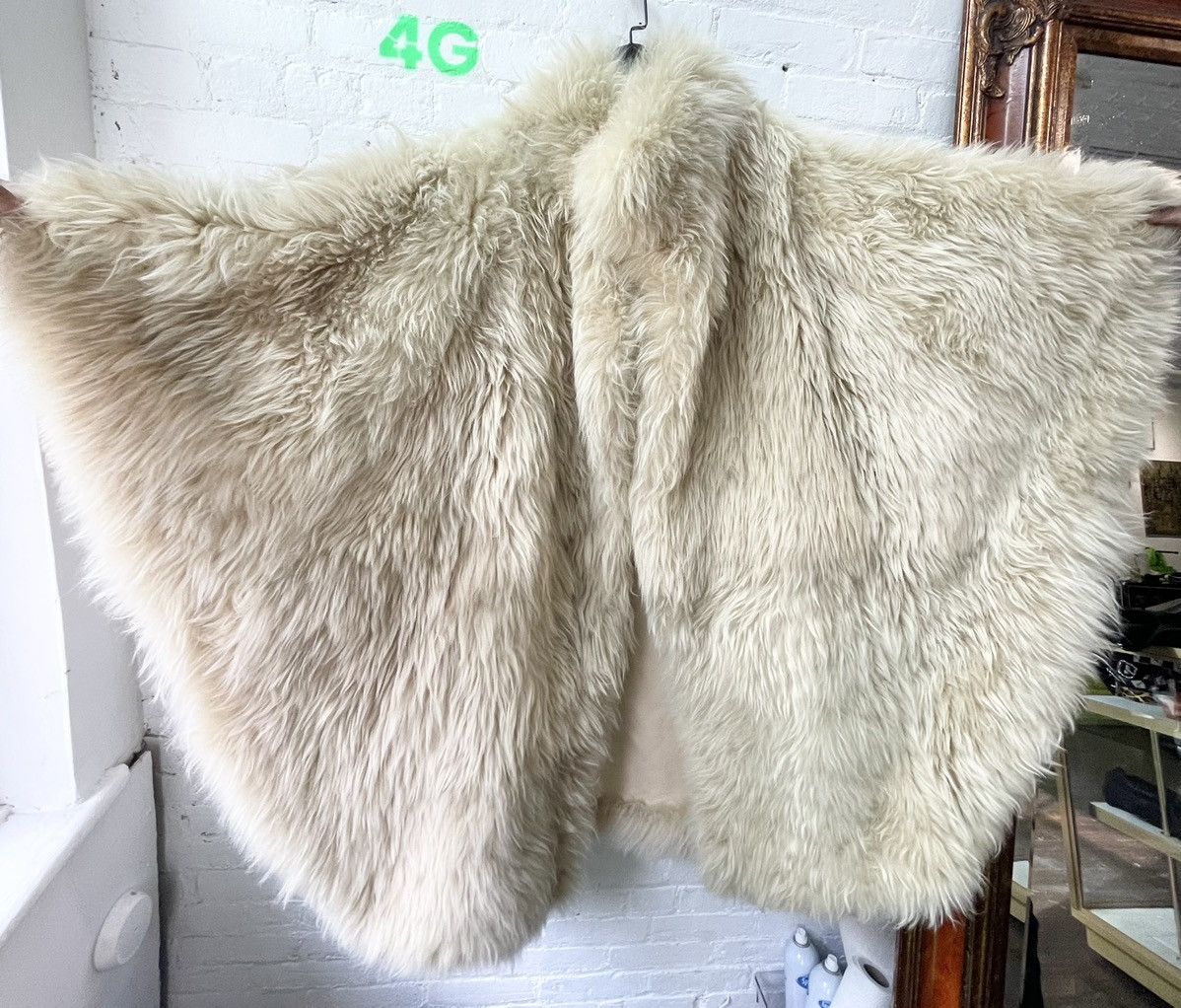 Celine × Hedi Slimane CELINE 1/1 NEW RUNWAY SHEARLING FUR JACKET ONESIZE 4Gseller Size L / US 10 / IT 46 - 10 Thumbnail