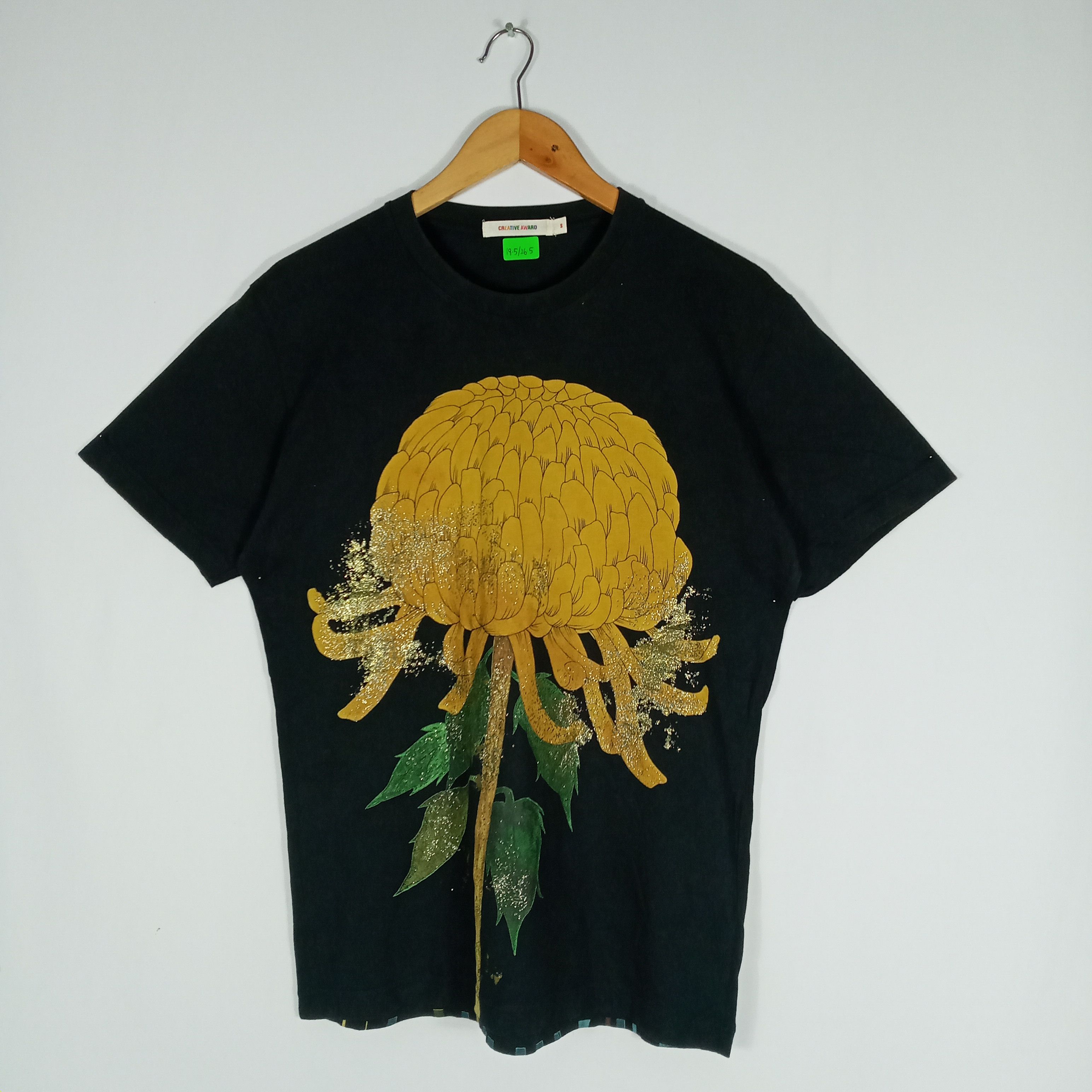 Japanese Brand × Vintage Big Print Hit Sukajan Art Of Beautiful Sunflower Tee Size US M / EU 48-50 / 2 - 1 Thumbnail
