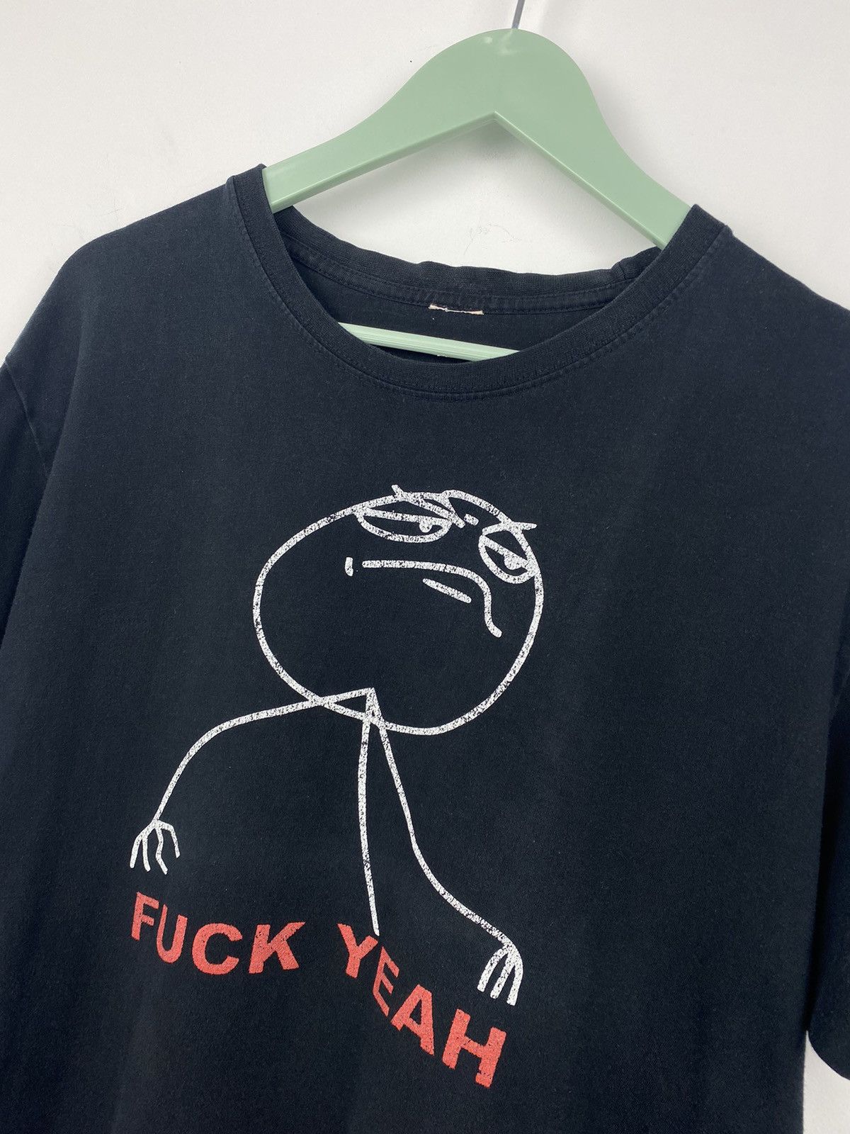 Vintage Vintage Y2K Fuck Yeah Meme Promo T Shirt Tee Humor Porn Size US M / EU 48-50 / 2 - 2 Thumbnail