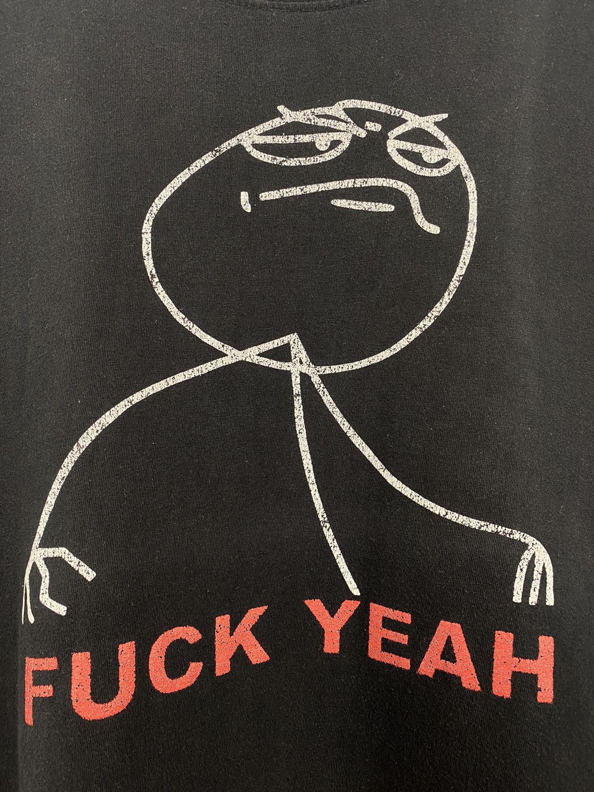 Vintage Vintage Y2K Fuck Yeah Meme Promo T Shirt Tee Humor Porn Size US M / EU 48-50 / 2 - 3 Thumbnail