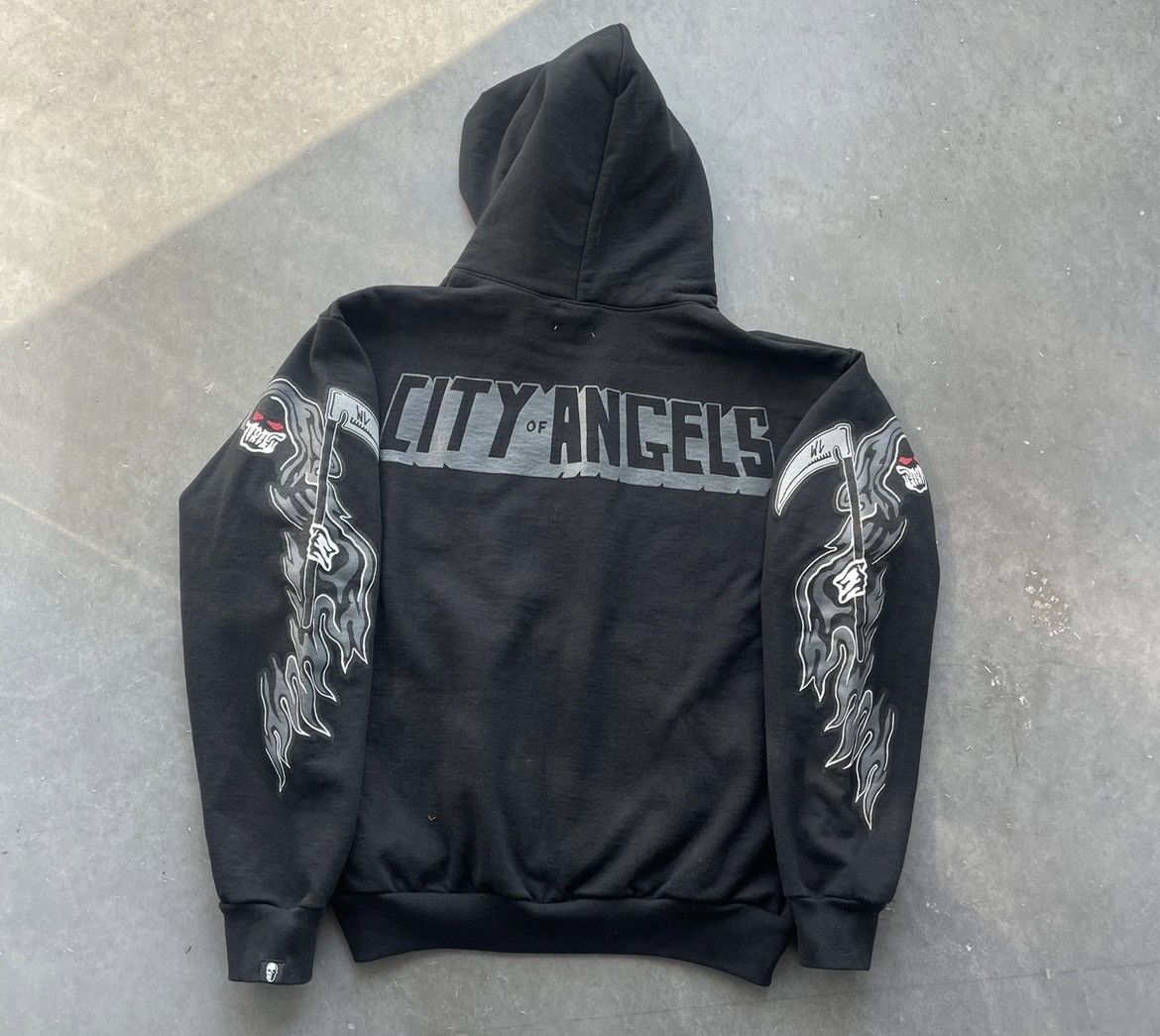 Vintage × Warren Lotas Crazy City of Angels Hoodie Super Rare Warren Lotas Hoodie Size US L / EU 52-54 / 3 - 2 Thumbnail