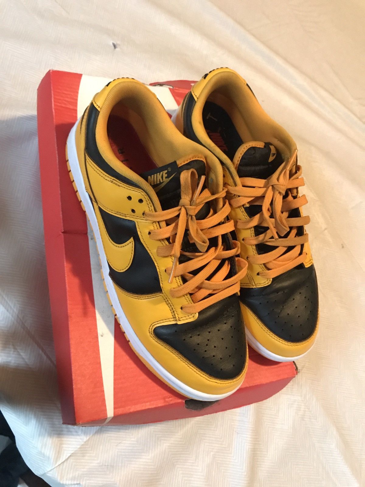 dunk high golden rod