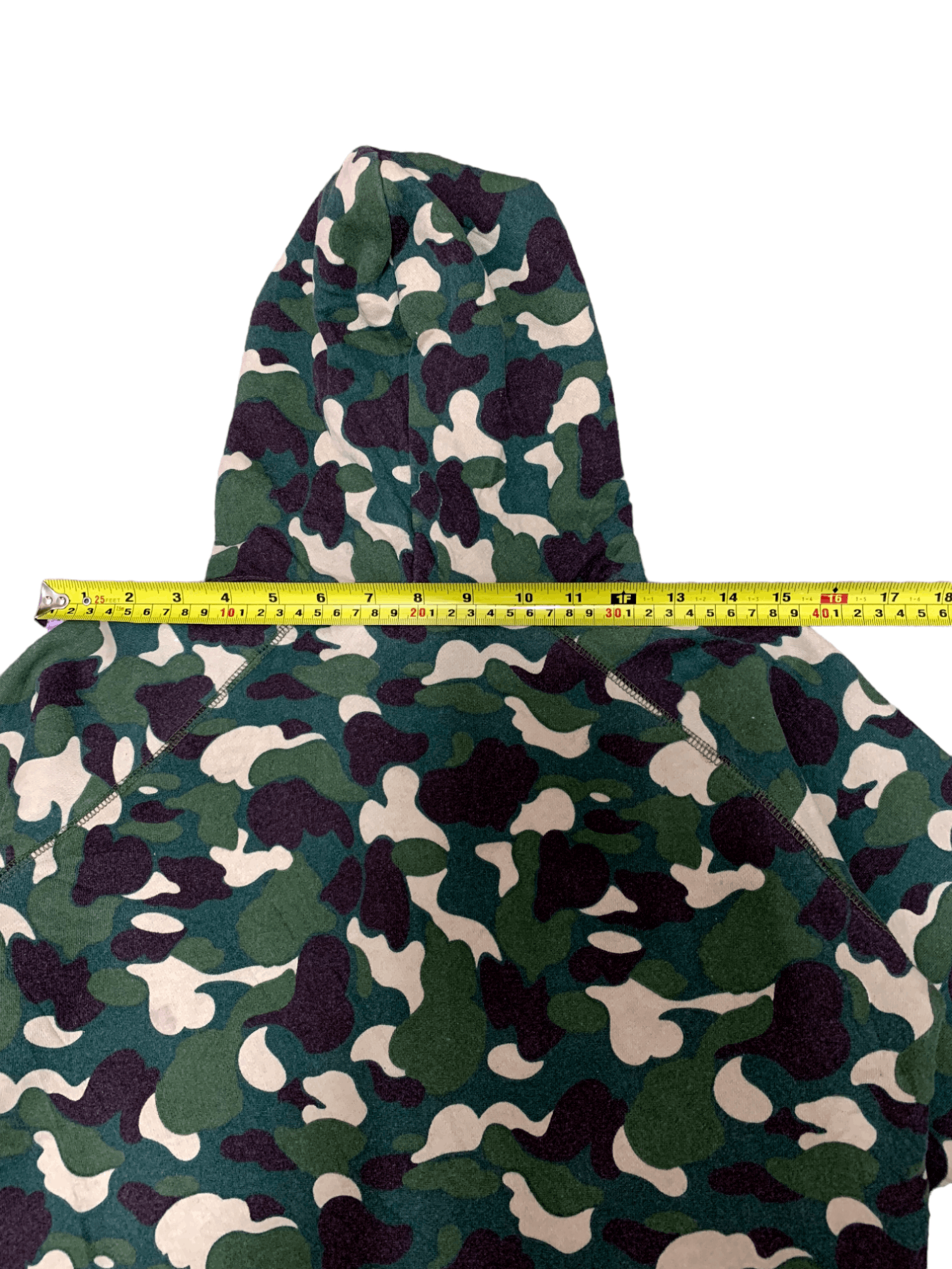 Japanese Brand Vintage Lubricant 76 Camouflage Pull Over Zipper Hoodie Size US S / EU 44-46 / 1 - 14 Thumbnail